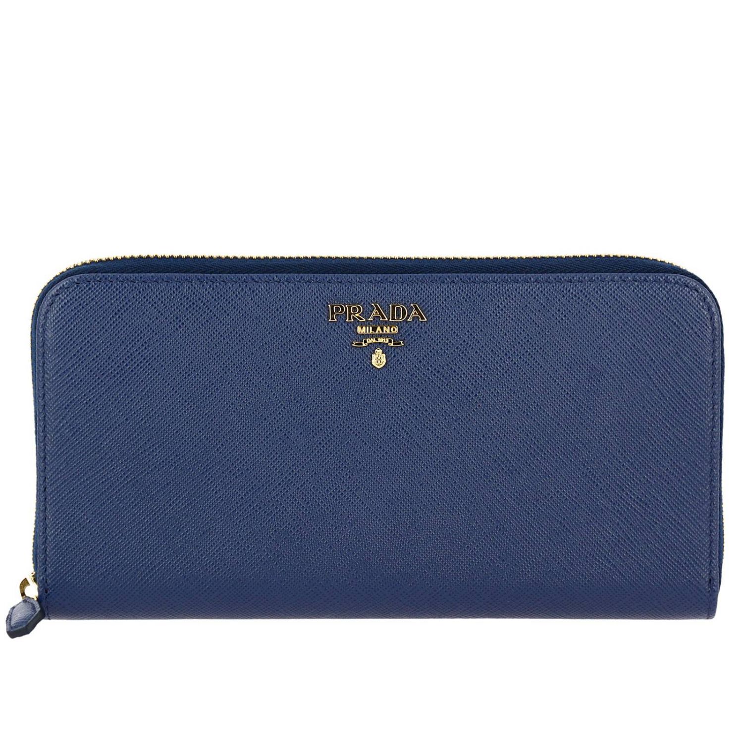 PRADA: Wallet women | Wallet Prada Women Blue | Wallet Prada 1ML506 QWA ...