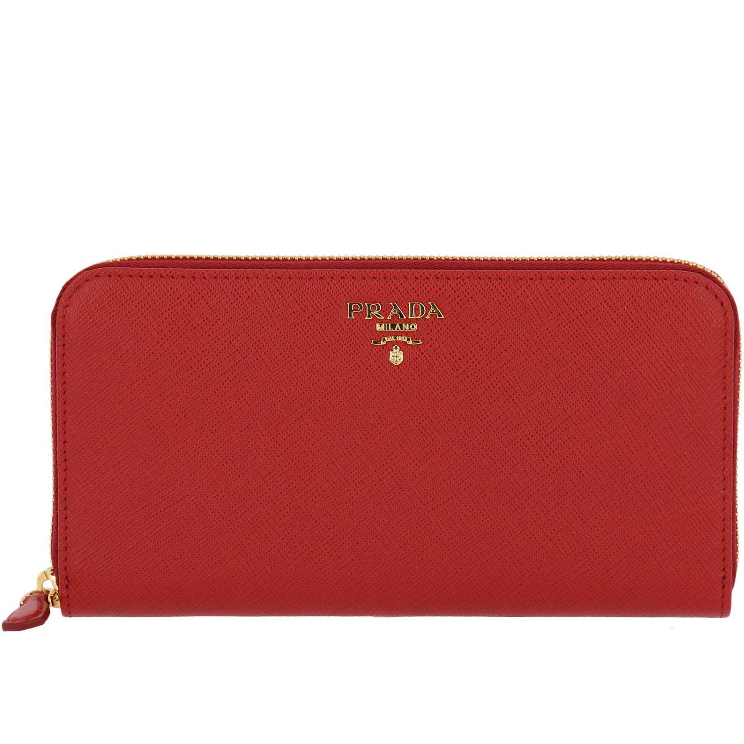 Wallet women Prada | Wallet Prada Women Red | Wallet Prada 1ML506 QWA ...