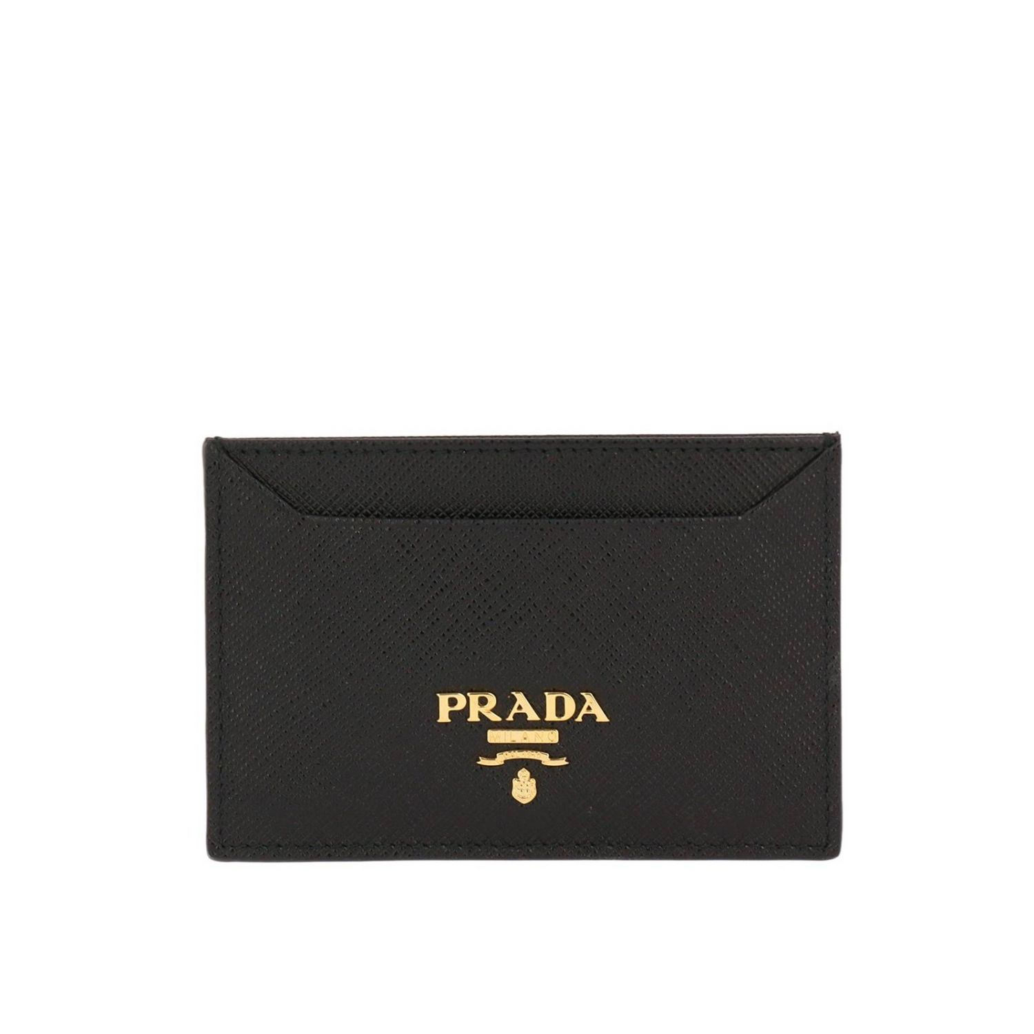 PRADA: Wallet women - Black | Wallet Prada 1MC208 QWA GIGLIO.COM