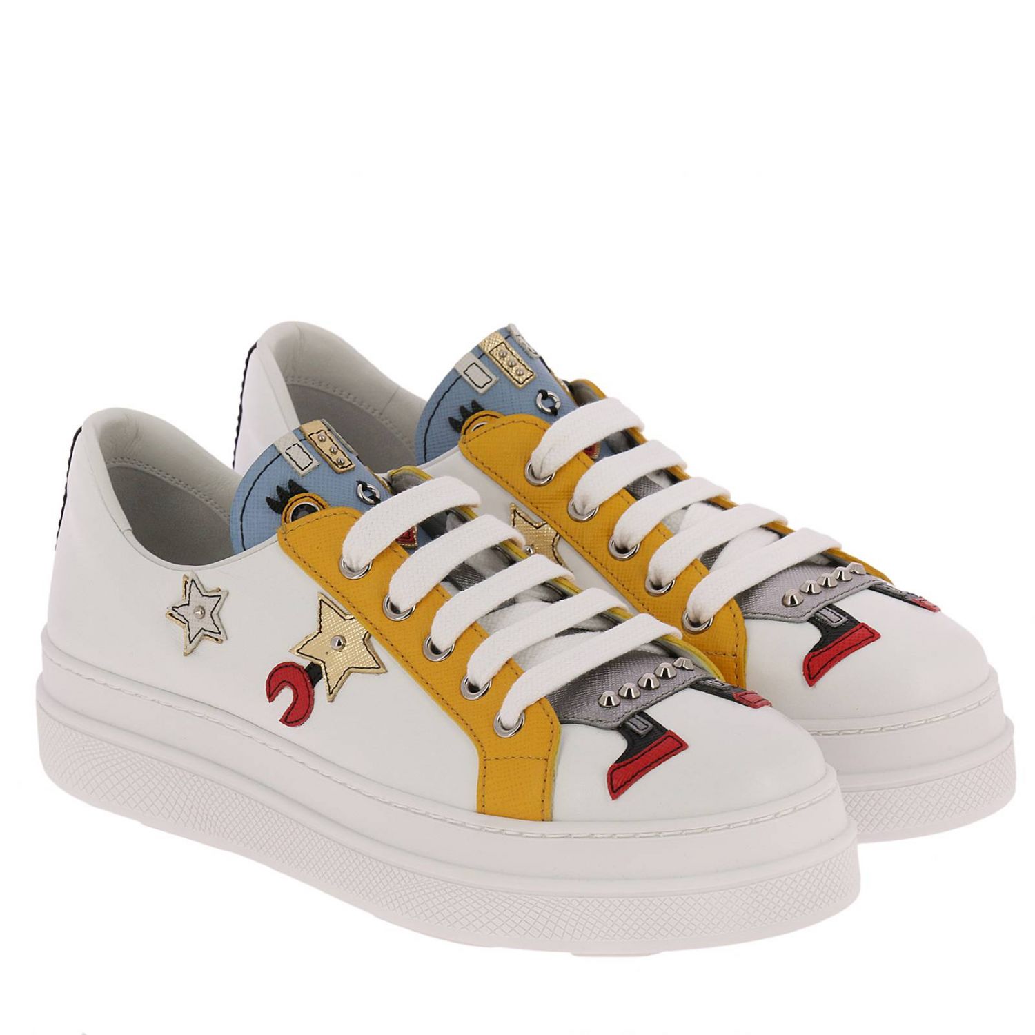 PRADA: Shoes women | Sneakers Prada Women White | Sneakers Prada 1E461 ...