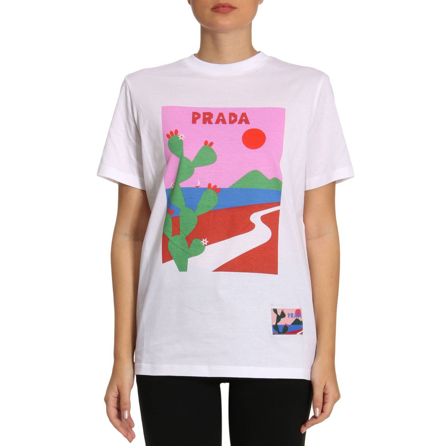 T-Shirt Prada 135664 1QCG GIGLIO.COM