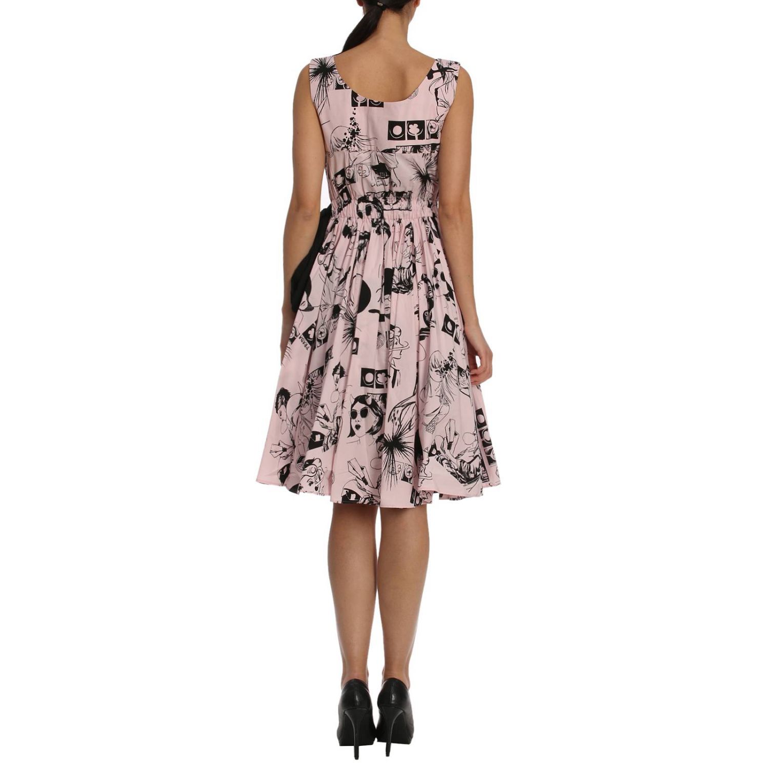 Prada Outlet: Dress women - Pink | Dress Prada P36M9 1Q8I GIGLIO.COM