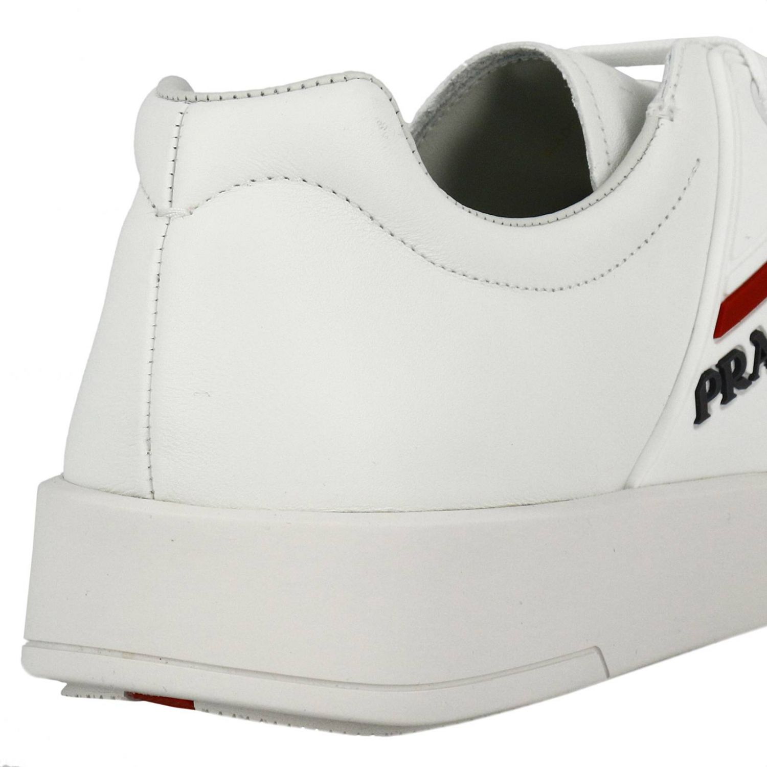 prada white mesh sneakers