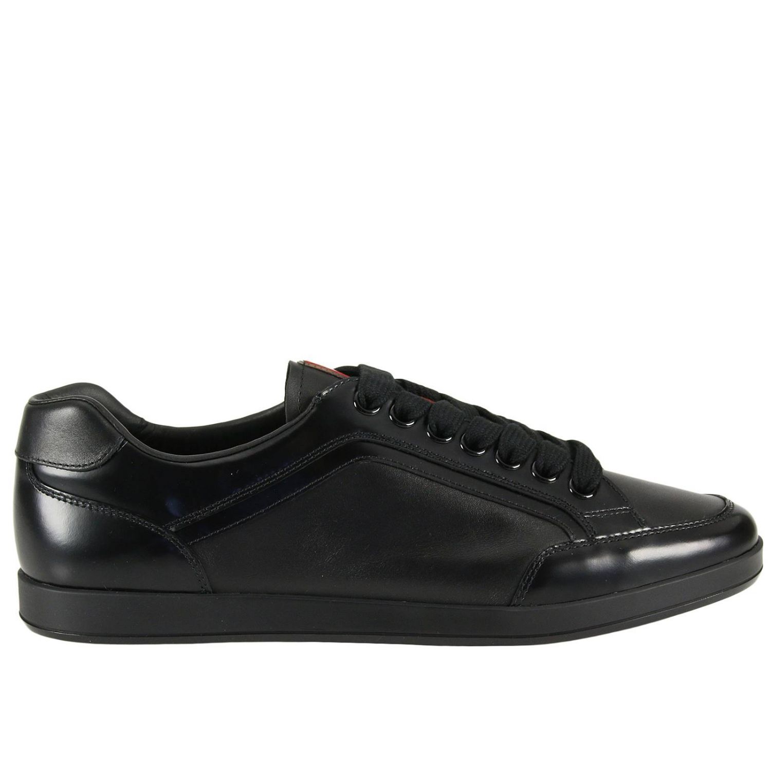 PRADA: Shoes men - Black | Sneakers Prada 4E3090 OY5 GIGLIO.COM
