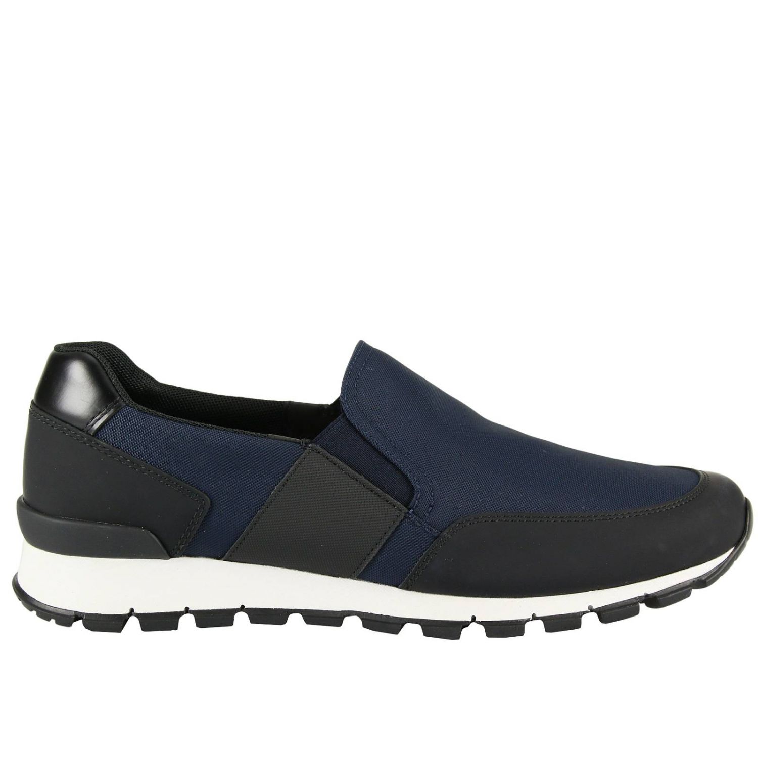 PRADA: Shoes men - Blue | Sneakers Prada 4D3155 1OS7 GIGLIO.COM