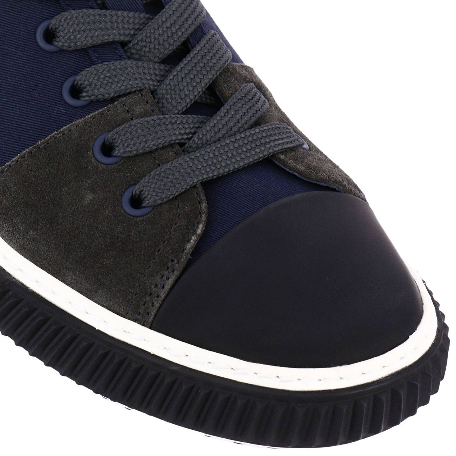 blue prada trainers