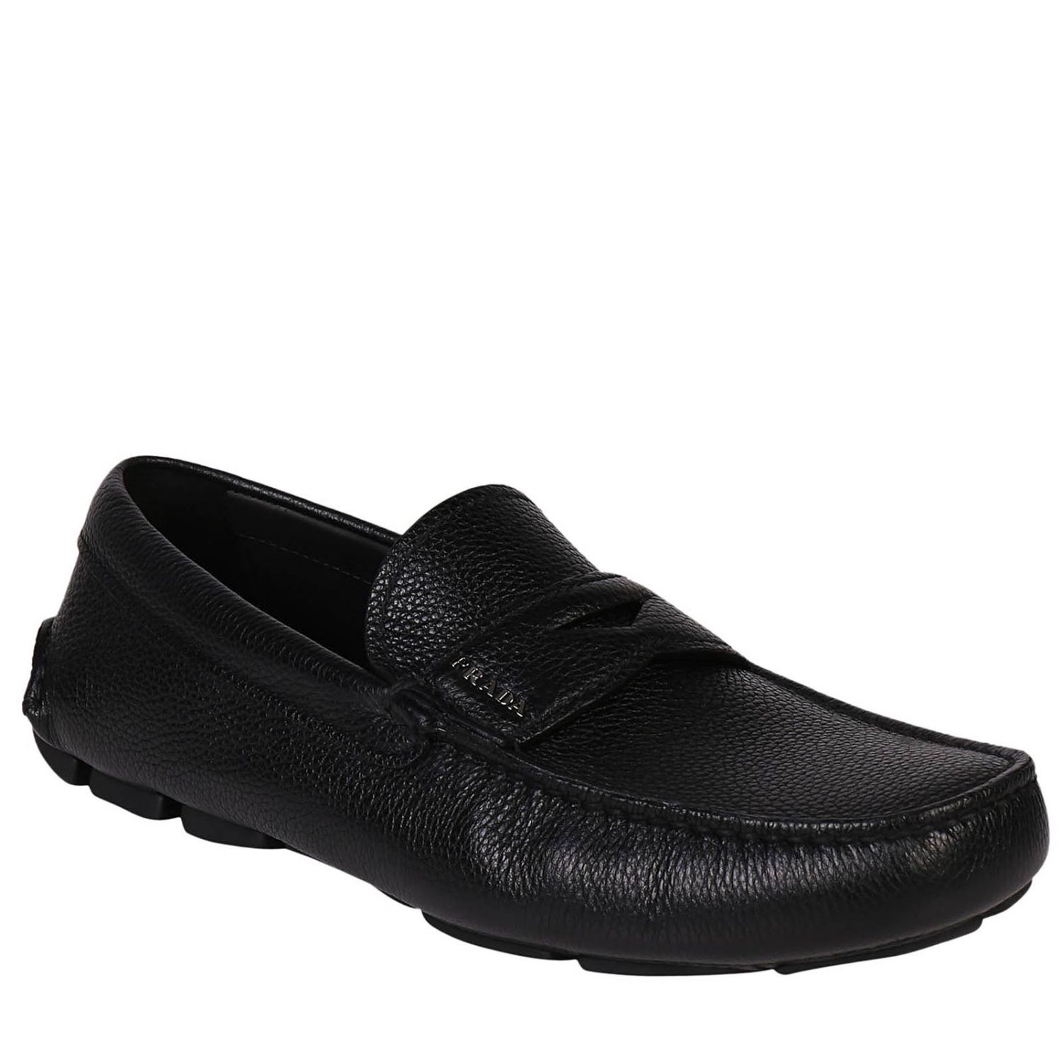 PRADA: Zapatos hombre - Negro | Mocasines Prada 2DD001 3F0P GIGLIO.COM