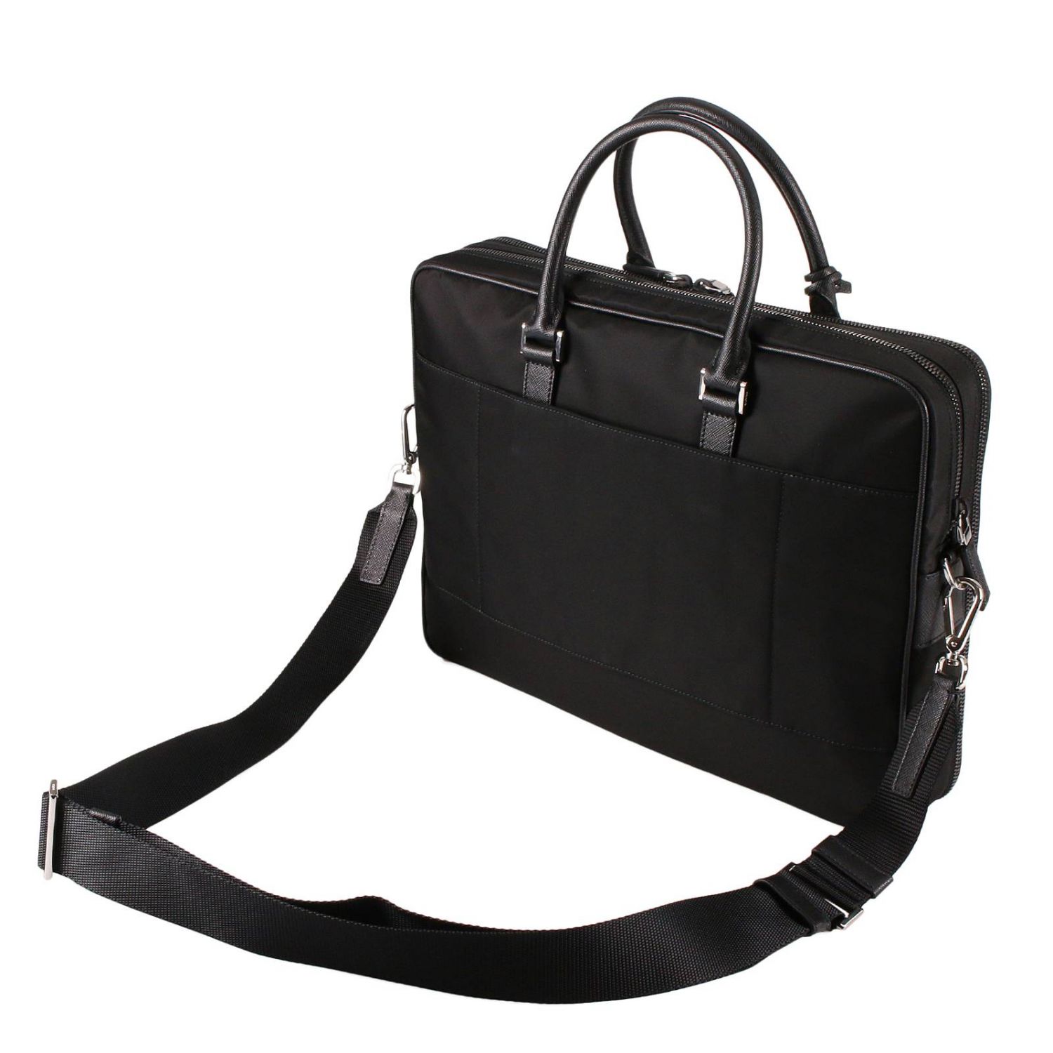 PRADA: Bags men - Black | Bags Prada 2VE005 V.000 064 GIGLIO.COM