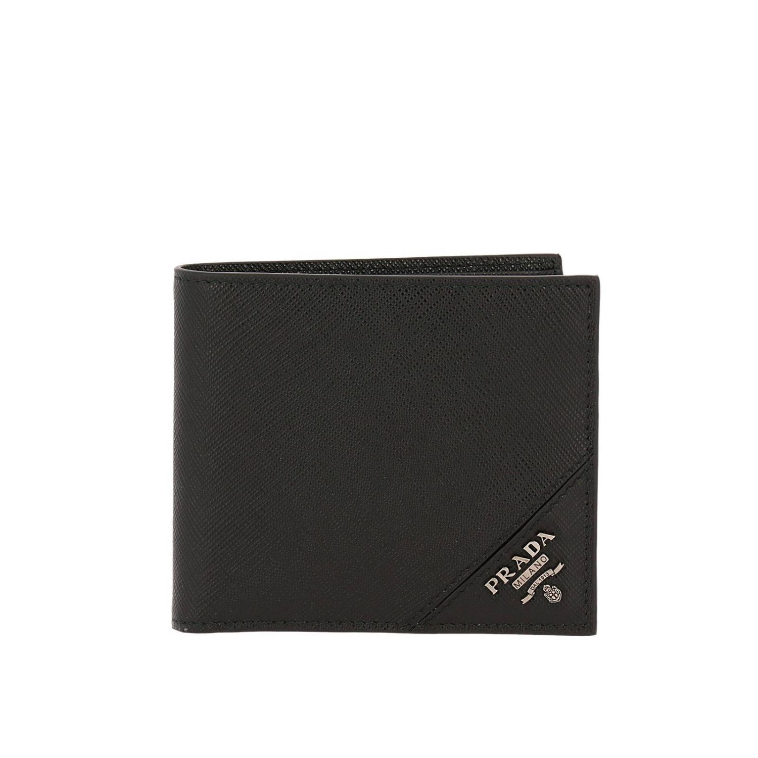PRADA: Wallet men - Black | Wallet Prada 2MO513 QME GIGLIO.COM