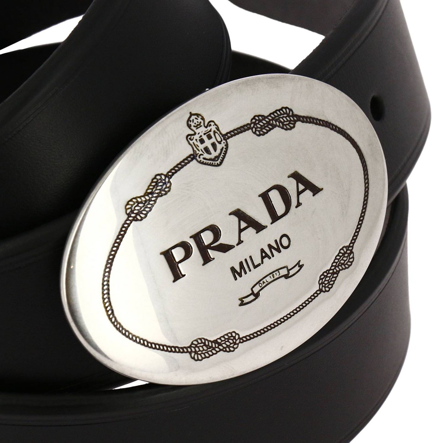 PRADA Belt men Belt Prada Men Black Belt Prada 2CM006 908 Giglio EN