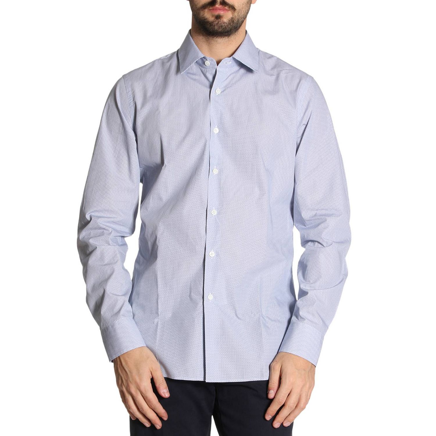 Prada Outlet: Shirt men | Shirt Prada Men Navy | Shirt Prada UCM608 ...
