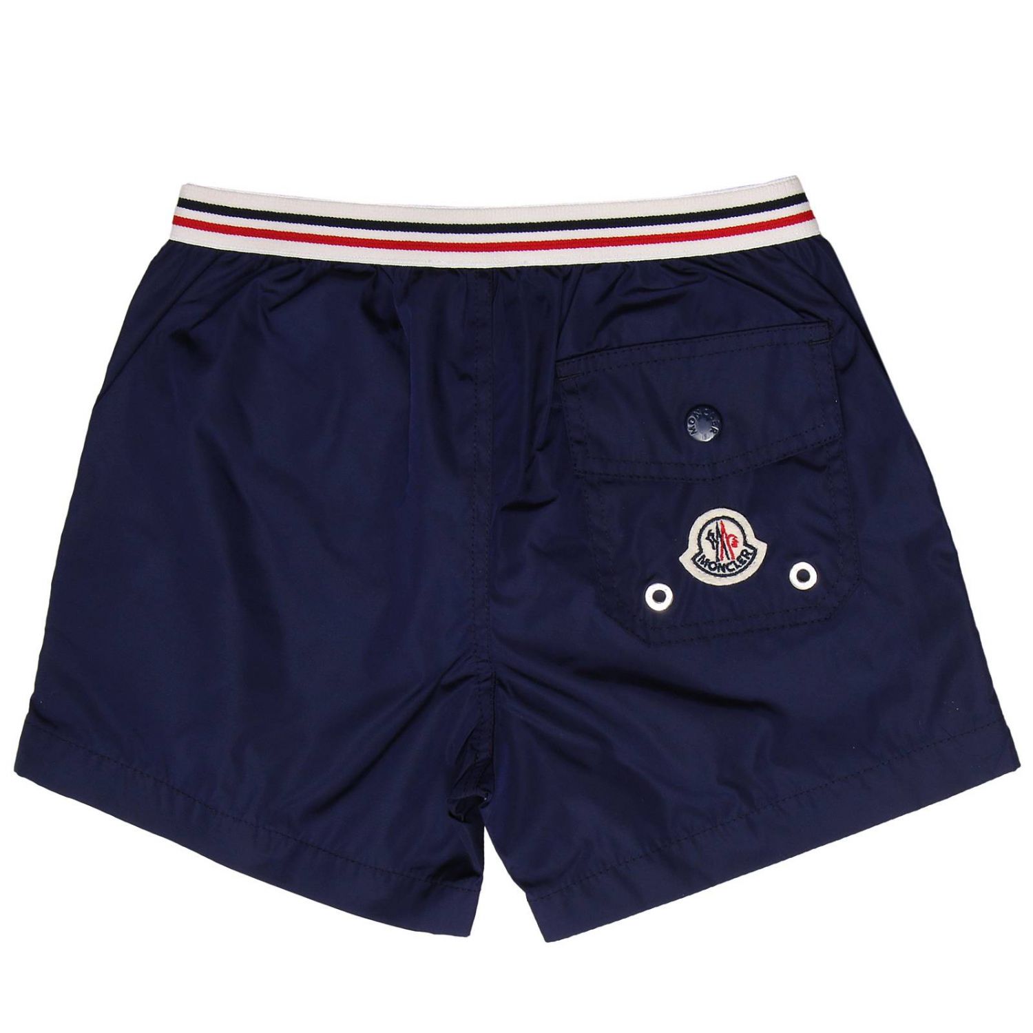 MONCLER: Swimsuit kids - Blue | Swimsuit Moncler 00733 53326 GIGLIO.COM