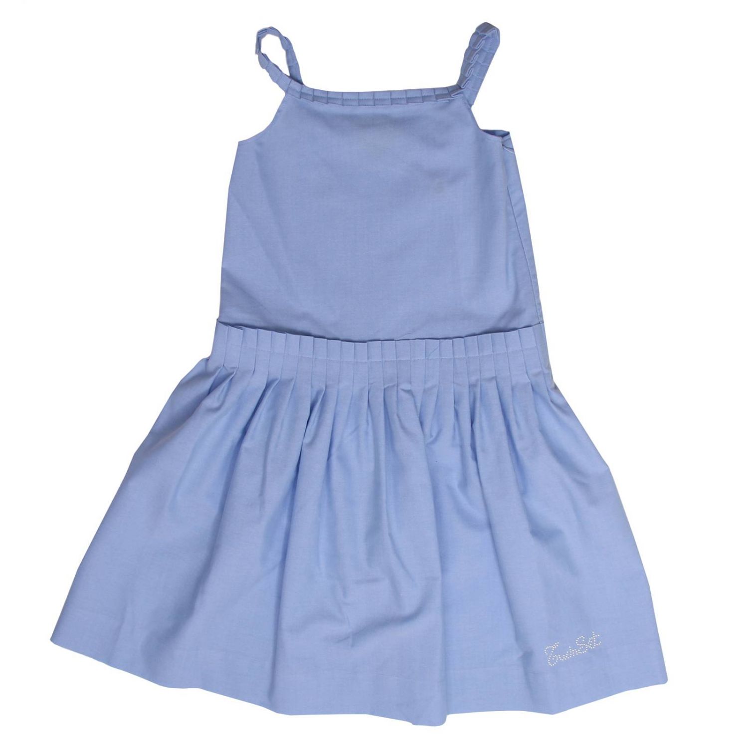 Twinset Outlet: Dress kids Twin Set | Dress Twinset Kids Gnawed Blue ...