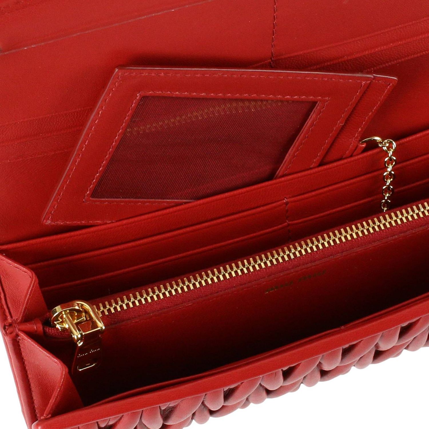 miu miu wallet red