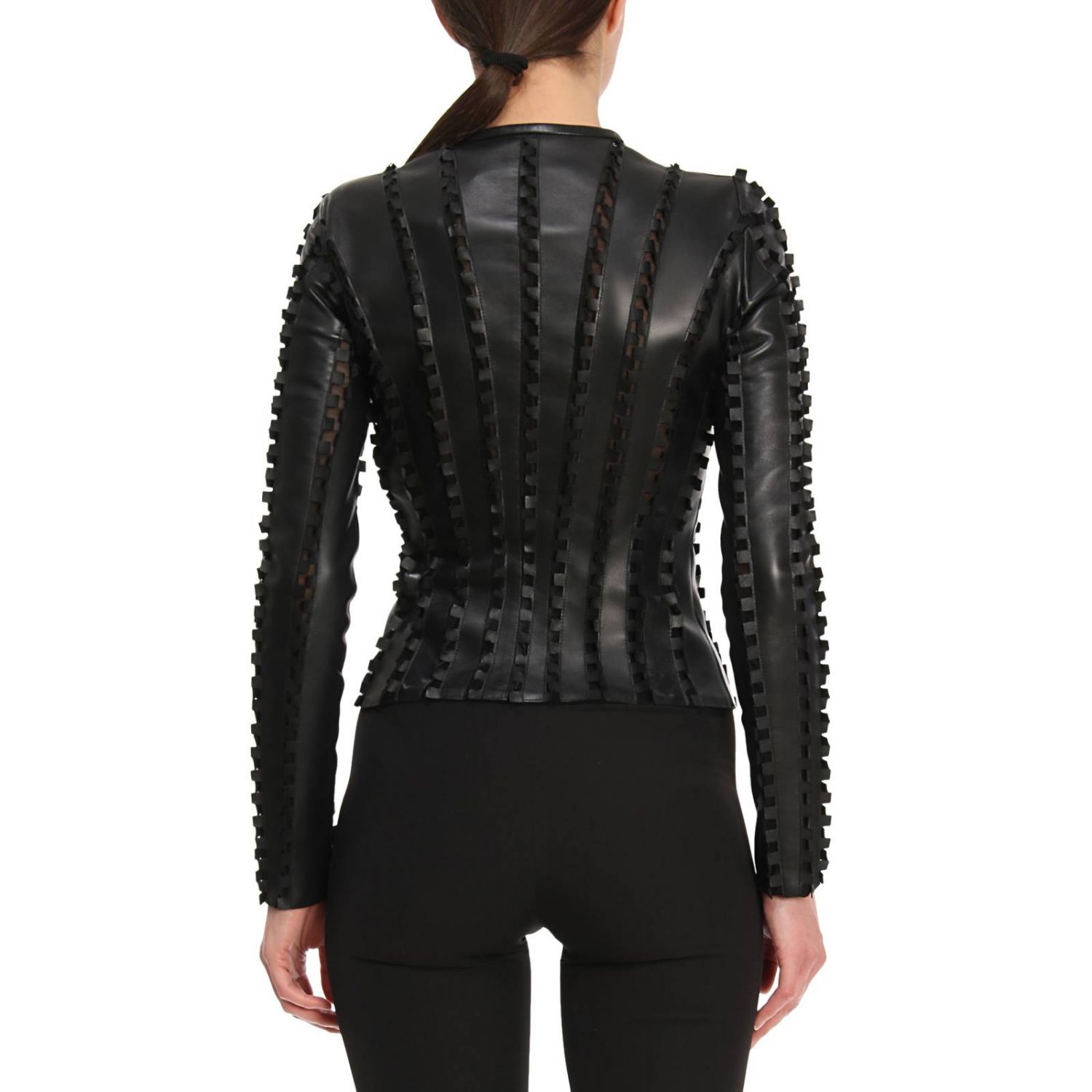 Versace Collection Outlet Jacket women Black Jacket Versace