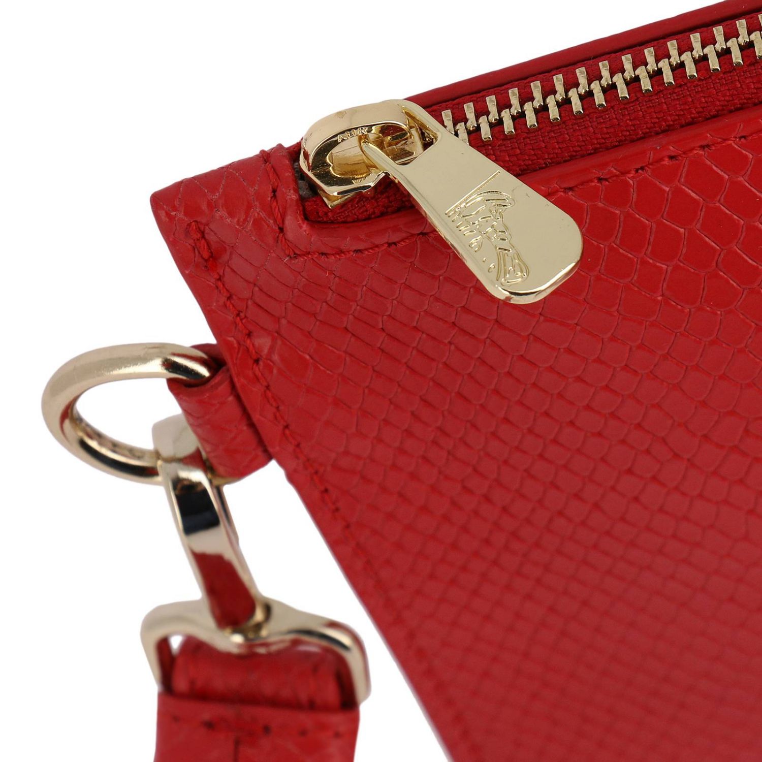 versace collection red purse