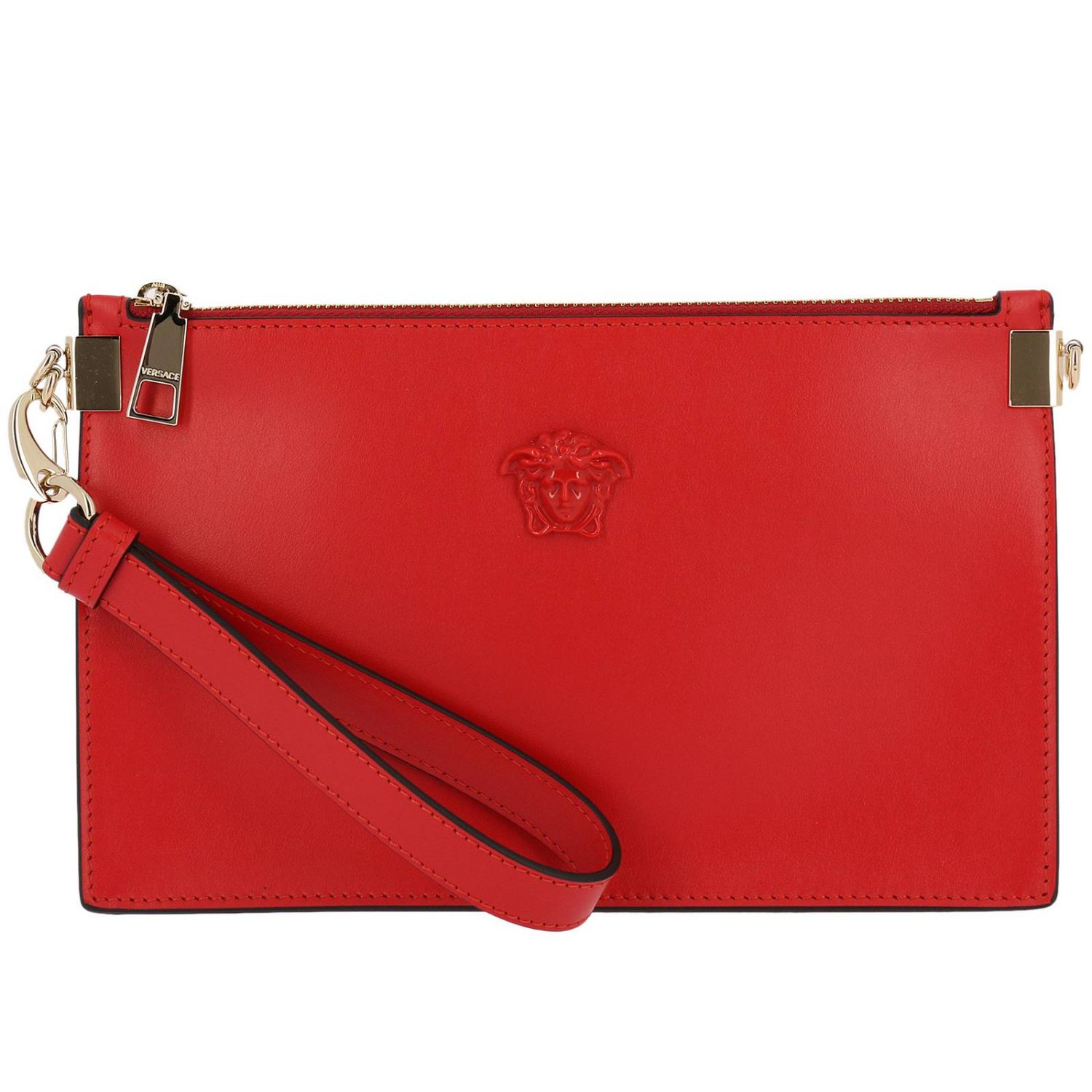 VERSACE Shoulder bag women Red Clutch Versace DP8F786 DVITX