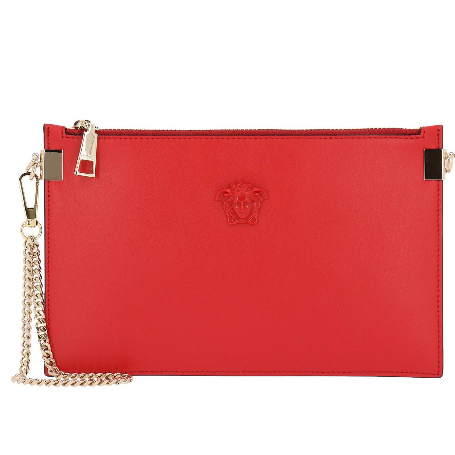 VERSACE Shoulder bag women Red Clutch Versace DP8F162 DVITX