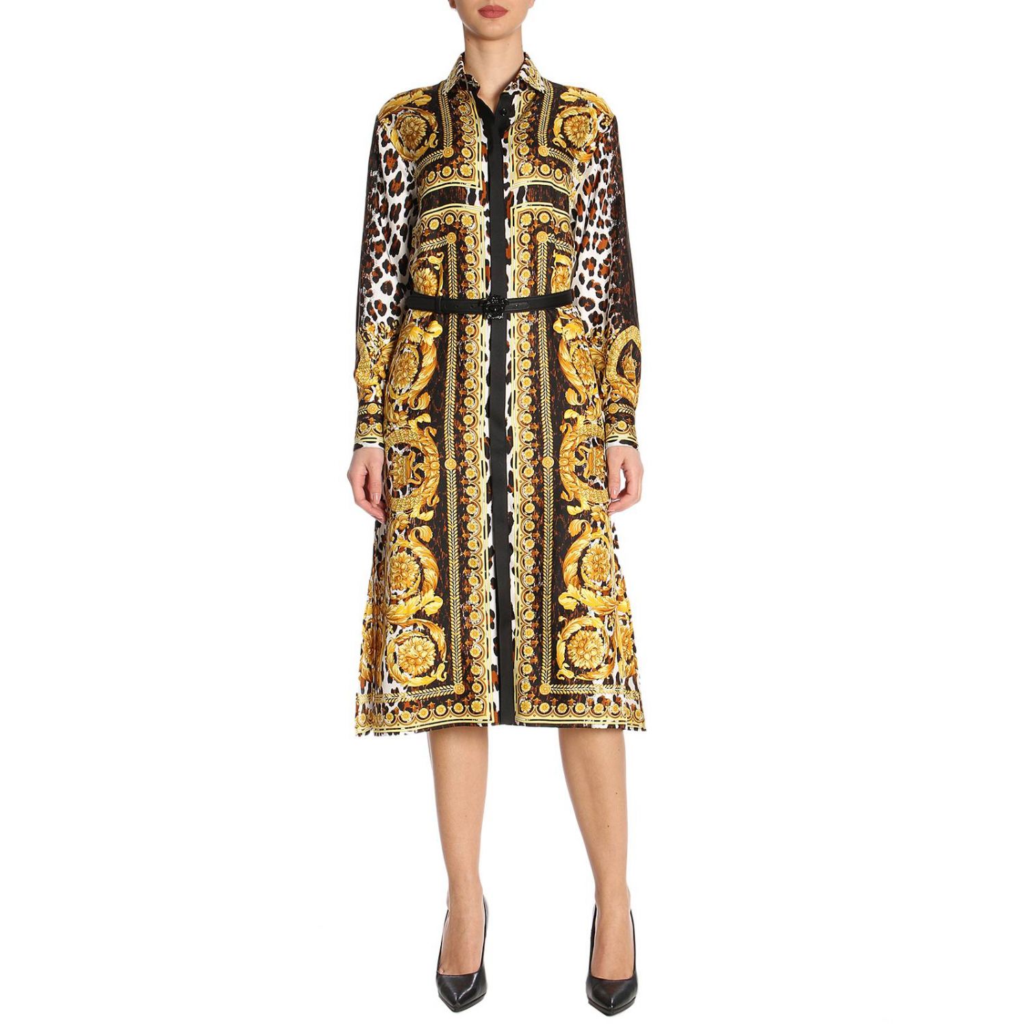 VERSACE Robes femme Noir Robes Versace A79469 A225638