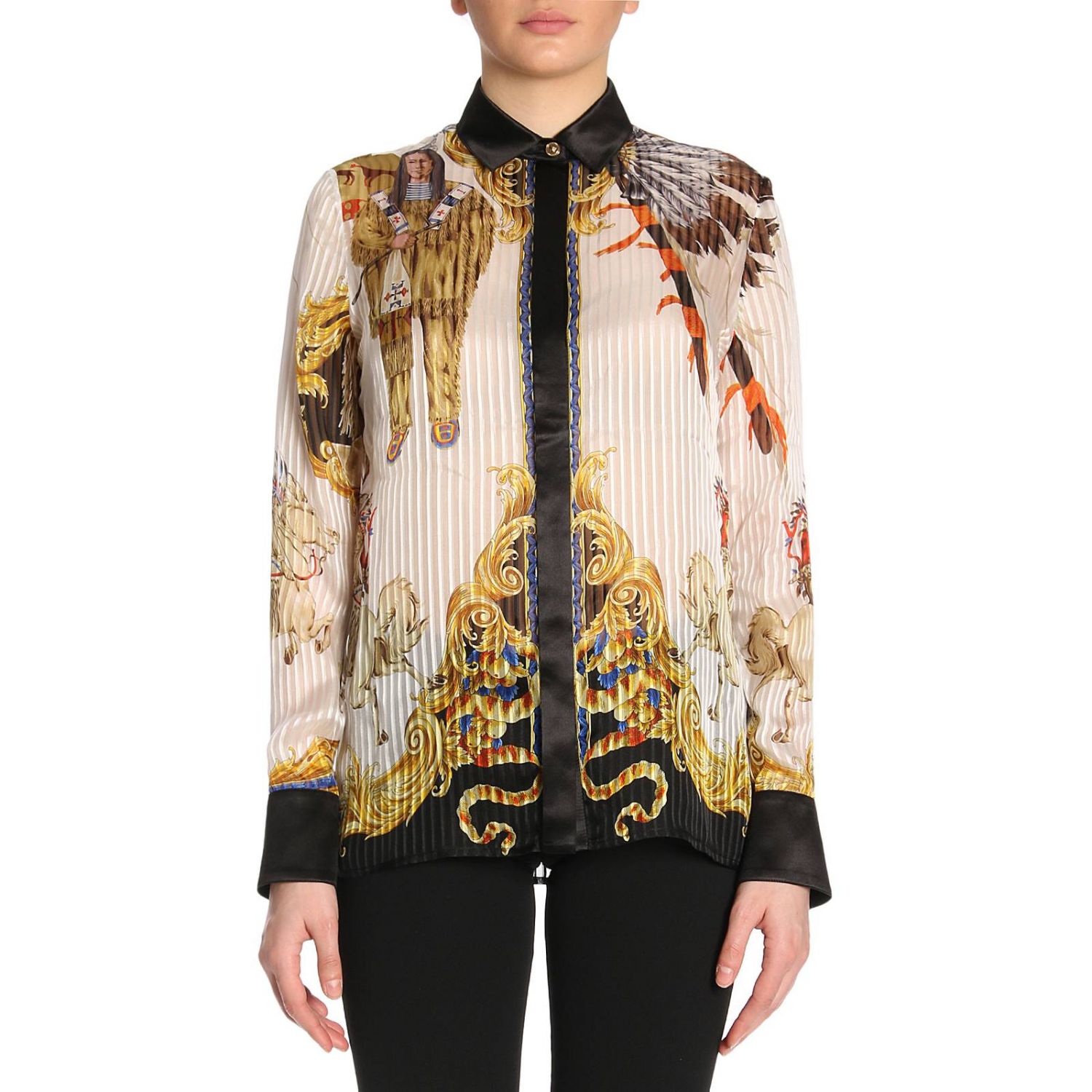 chemise femme versace