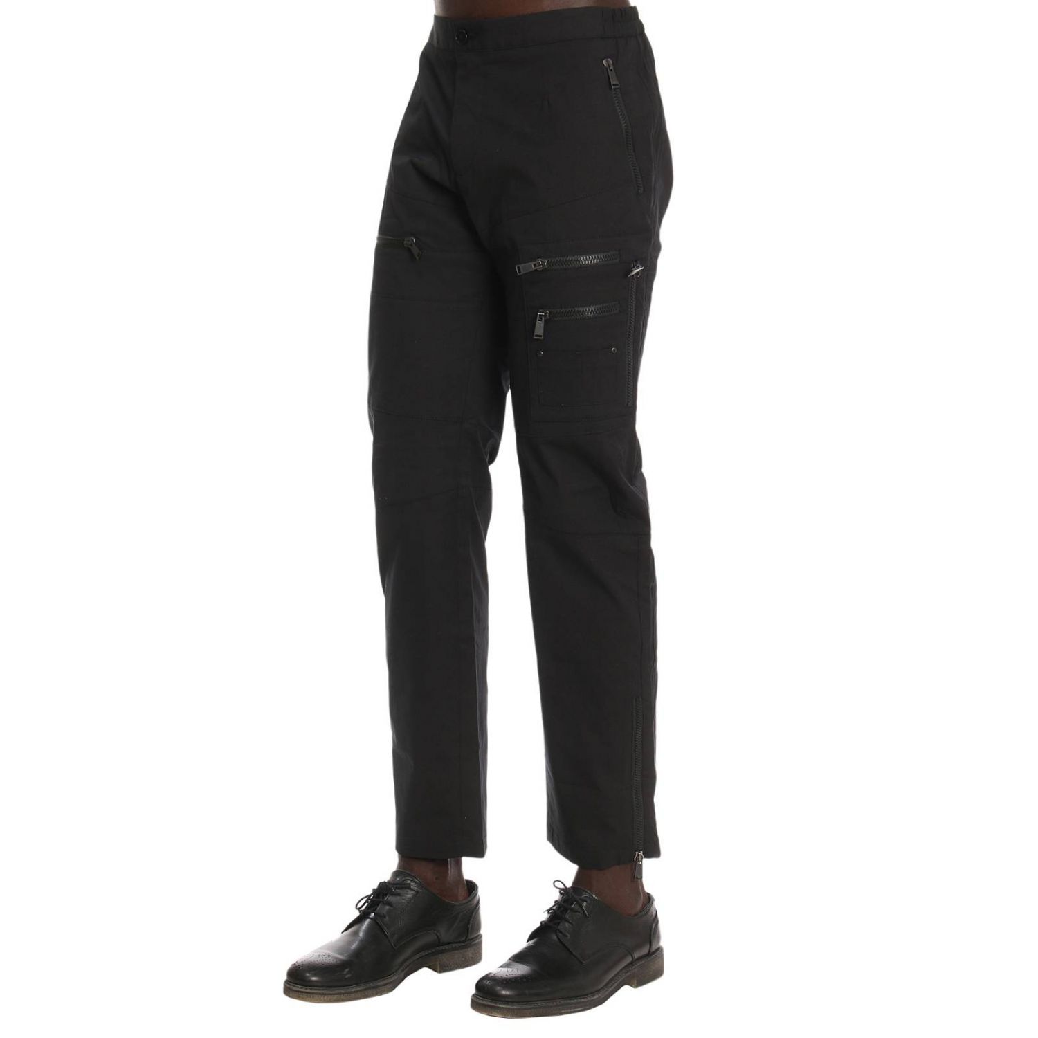 Pants Versace: Versace pants for man black 2