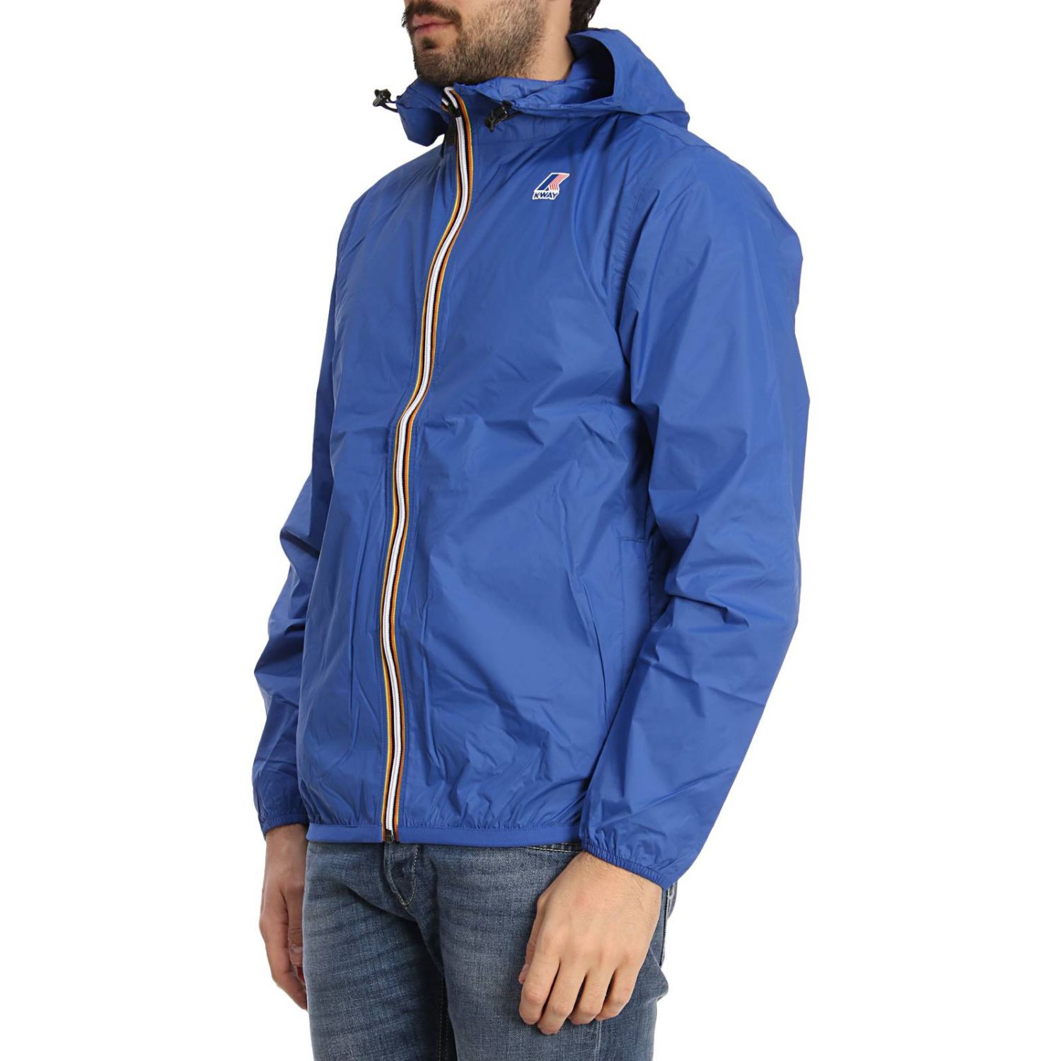 K-Way Outlet: Jacket men - Royal Blue 