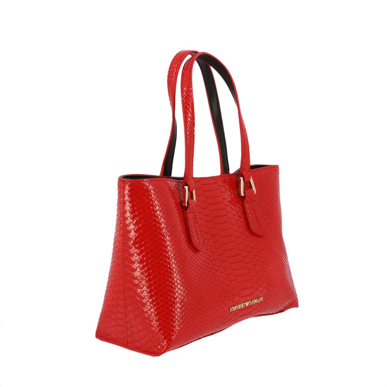 Armani Jeans - Borsa a mano in pelle vegana fantasia pitone | Griffe  Community