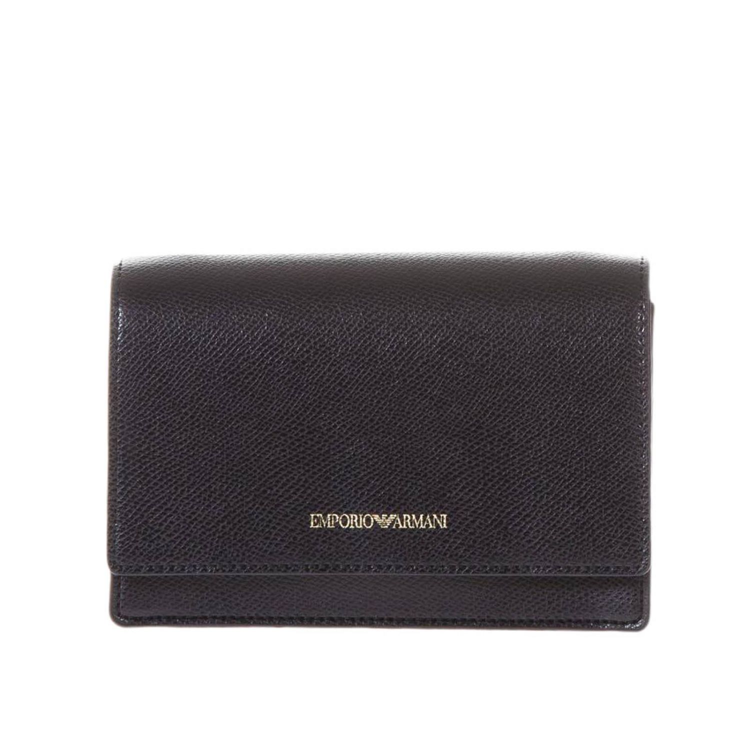 Emporio Armani Outlet: Shoulder bag women - Black | Mini Bag Emporio ...