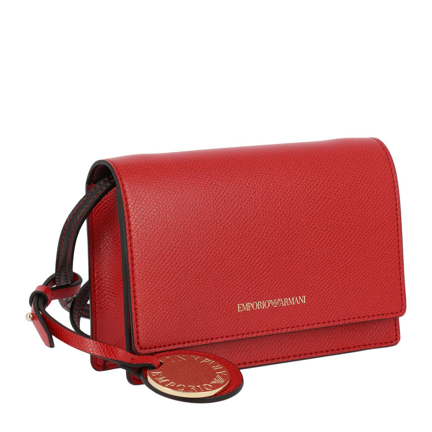 armani bag red