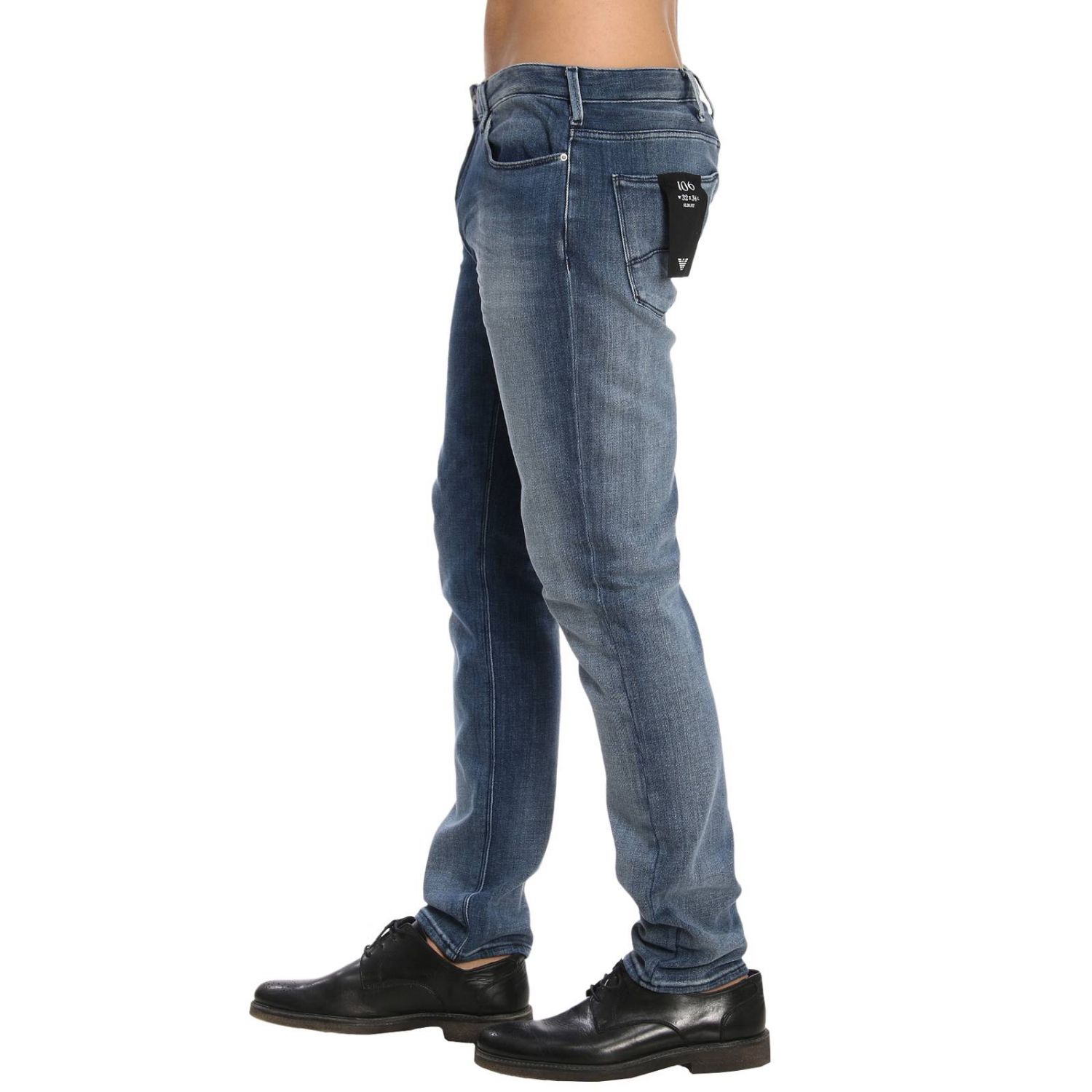 Emporio Armani Outlet: Jeans men | Jeans Emporio Armani Men Stone ...