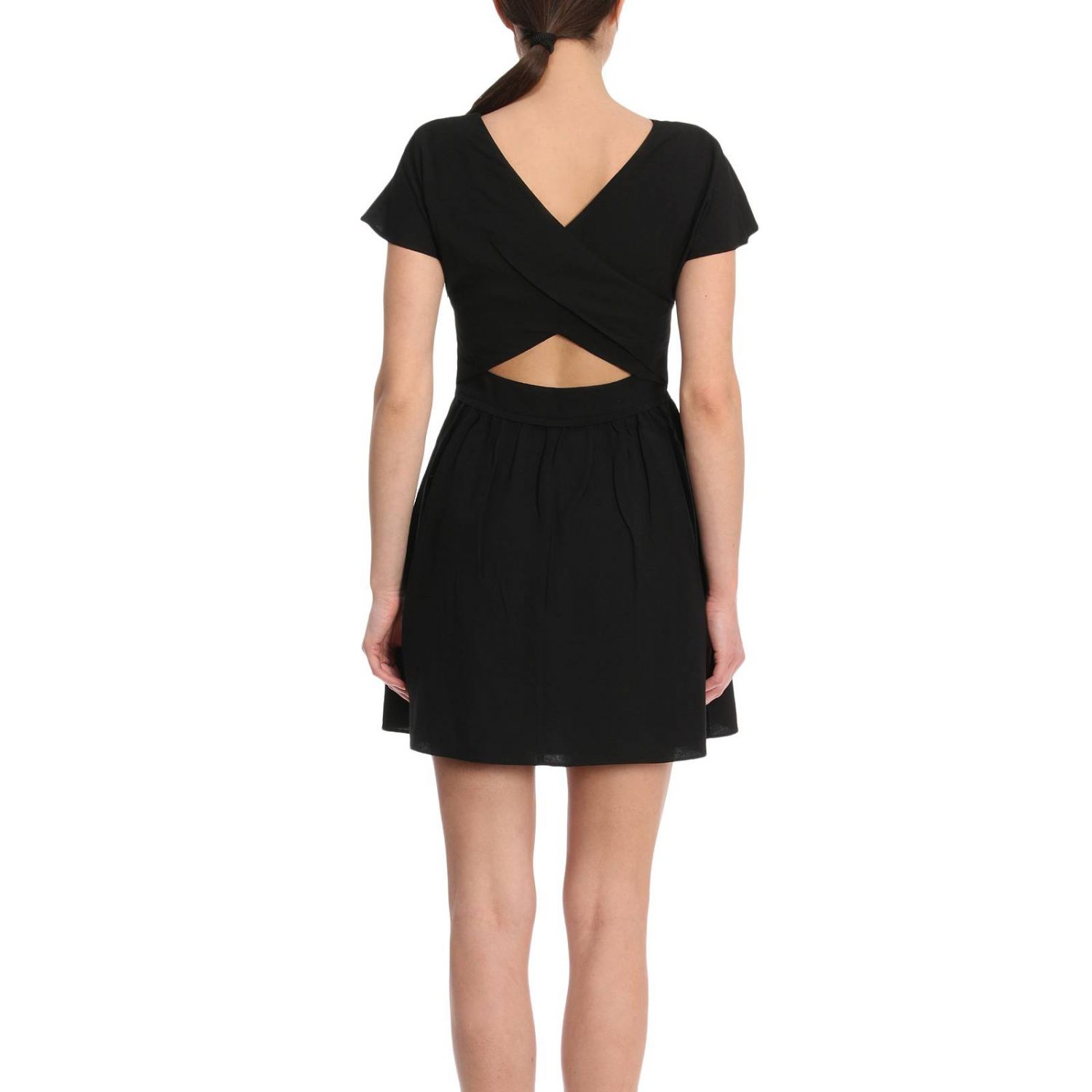 Armani Exchange Outlet: Dress women - Black | Dress Armani Exchange ...