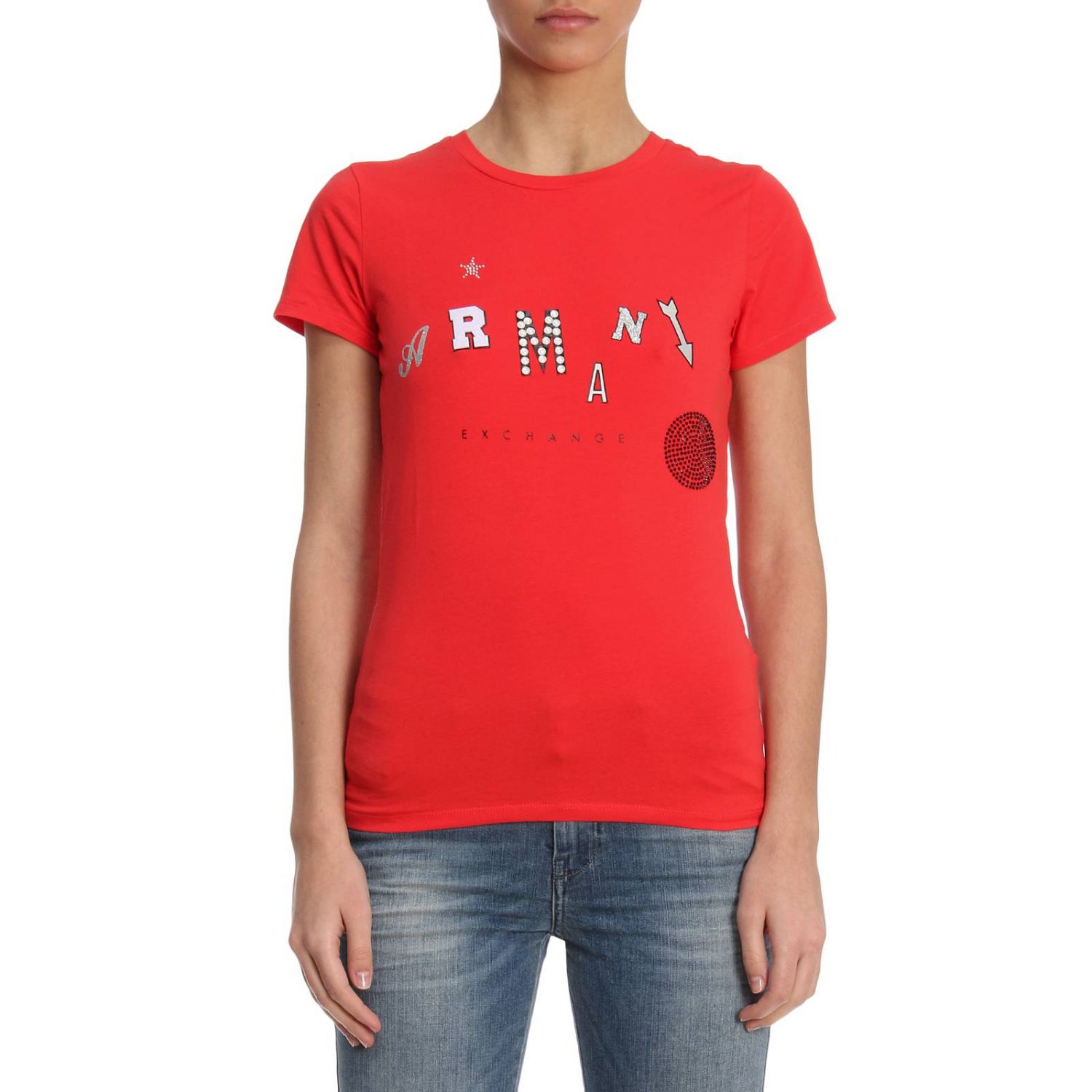 Armani Exchange Outlet Tshirt women TShirt Armani Exchange Women