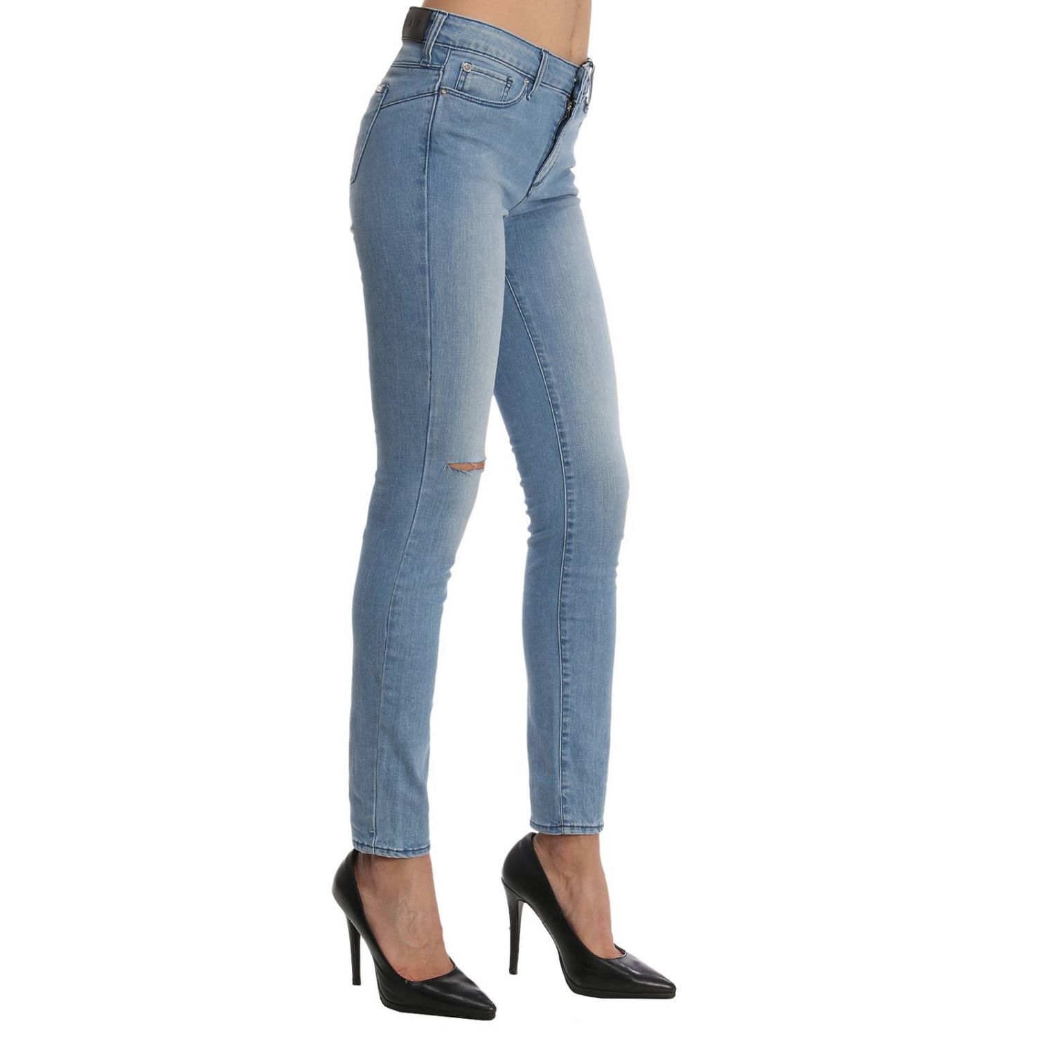 Armani Exchange Outlet: Jeans women - Stone Washed | Jeans Armani ...