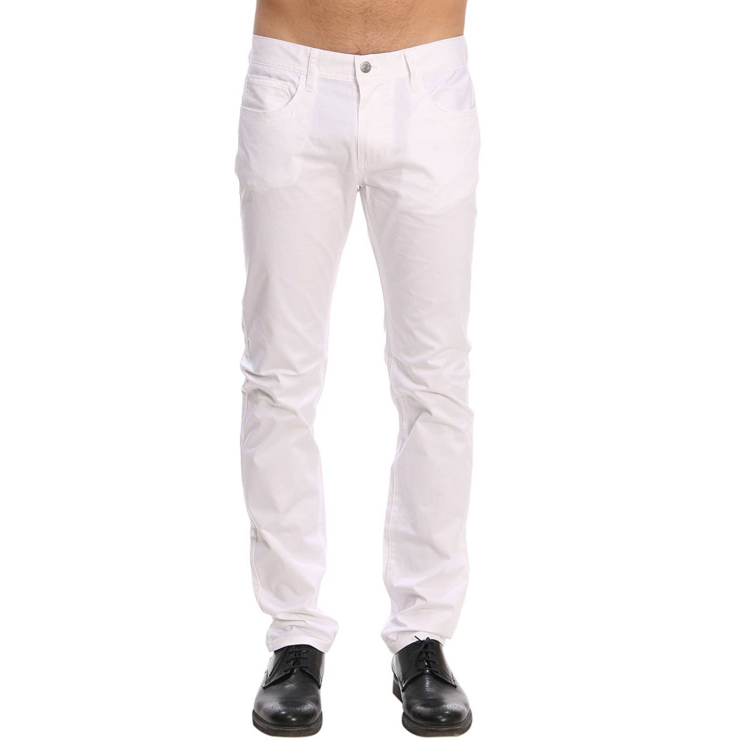 Armani Exchange Outlet: Pants men | Pants Armani Exchange Men White ...