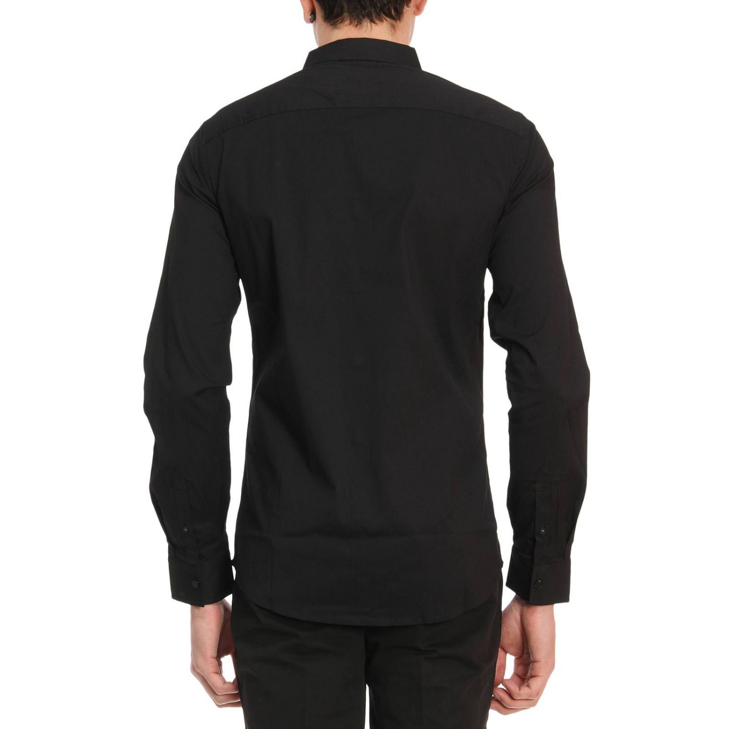 Armani Exchange Outlet: Shirt men | Shirt Armani Exchange Men Black ...