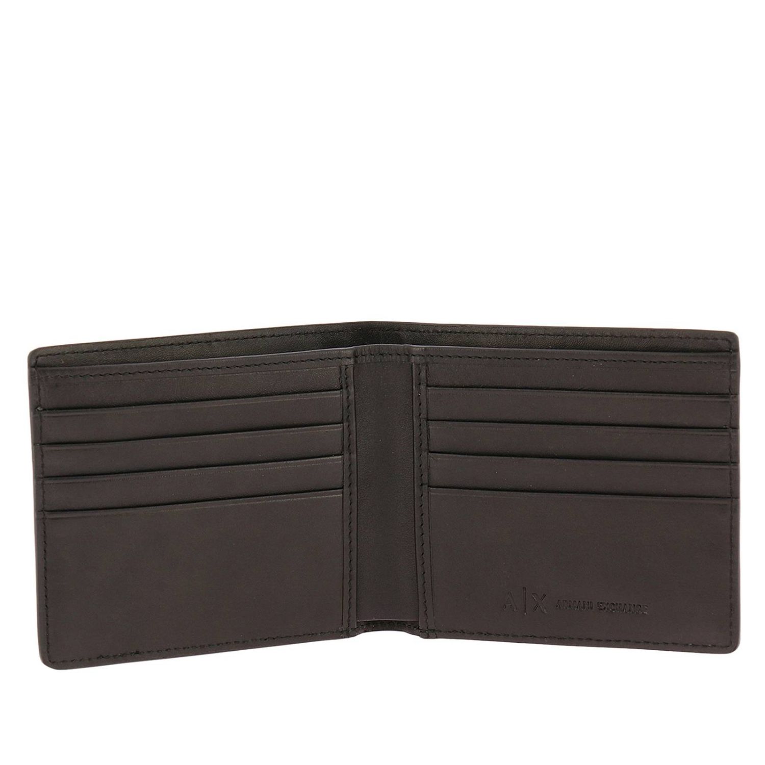 armani exchange wallet mens