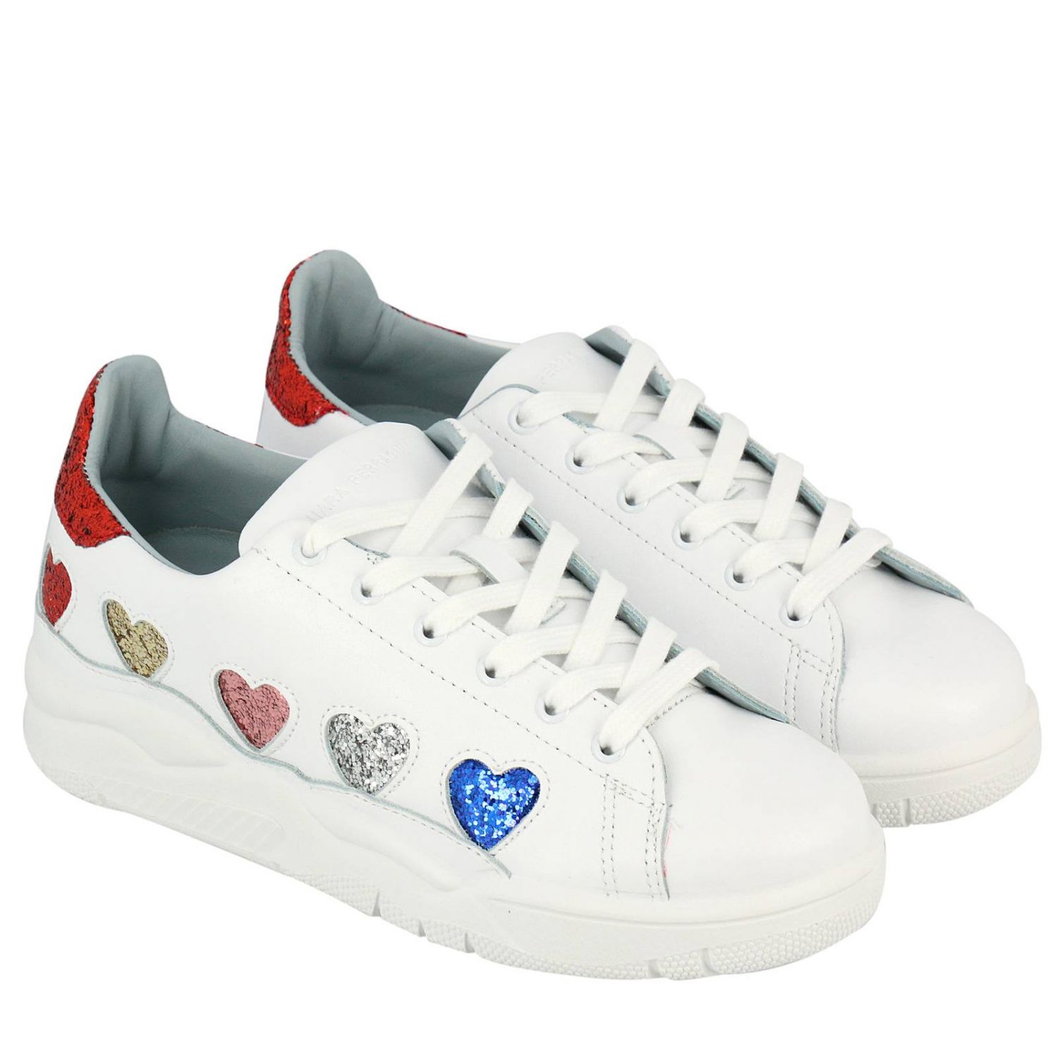 Chiara Ferragni Outlet: Shoes Women - White | Sneakers Chiara Ferragni ...