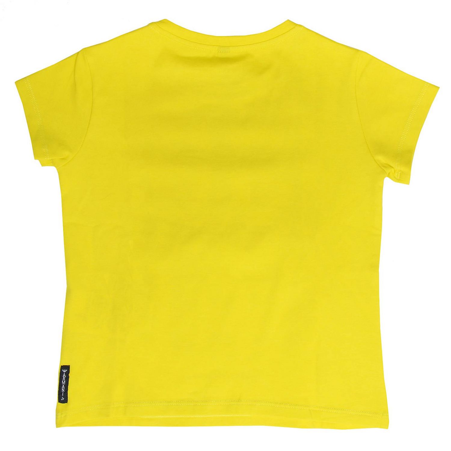 yellow armani t shirt