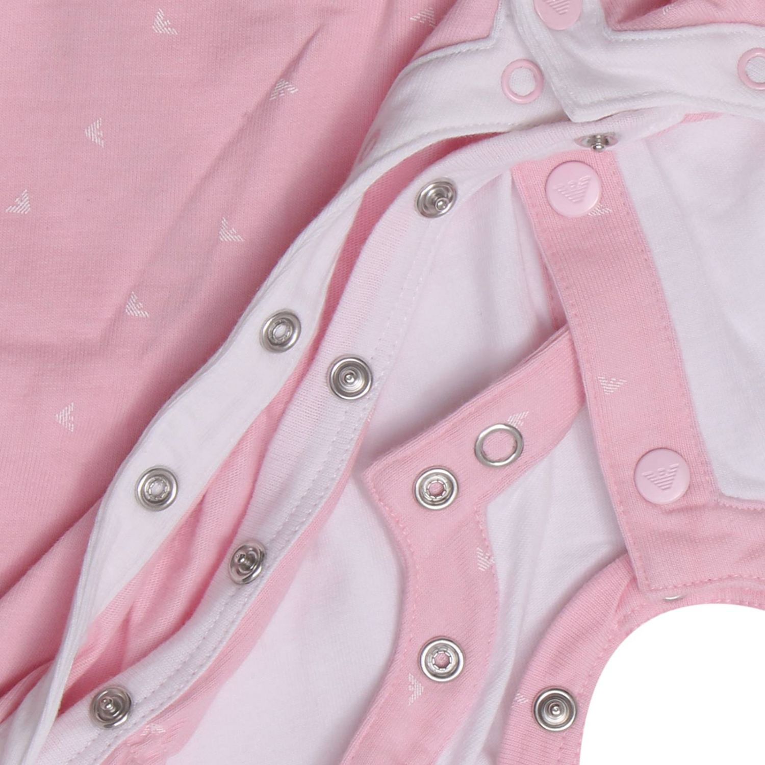 Armani Junior Outlet Jumpsuit kids Jumpsuit Armani Junior Kids Pink