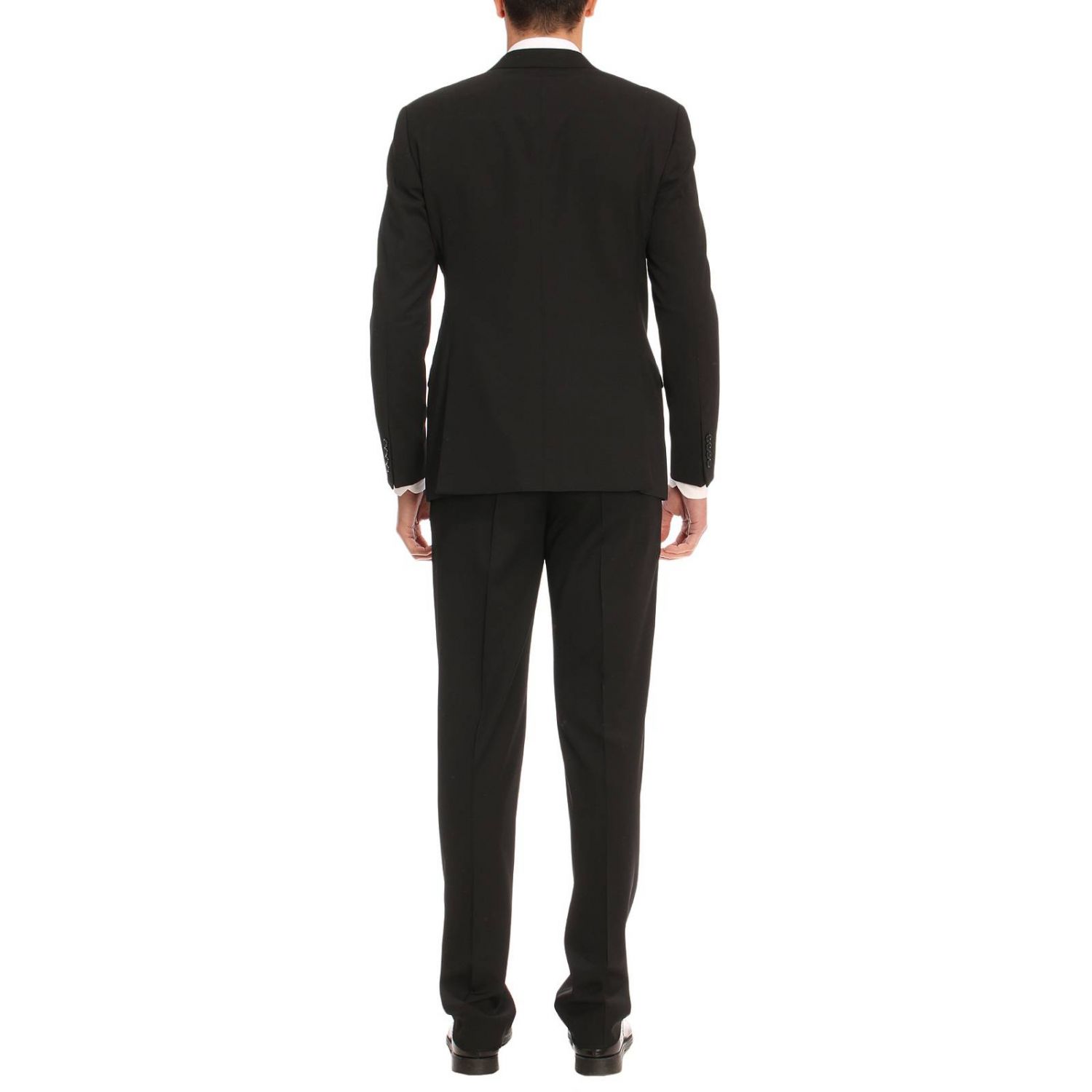 Armani Outlet Suit men Black Suit Armani WSVE2E