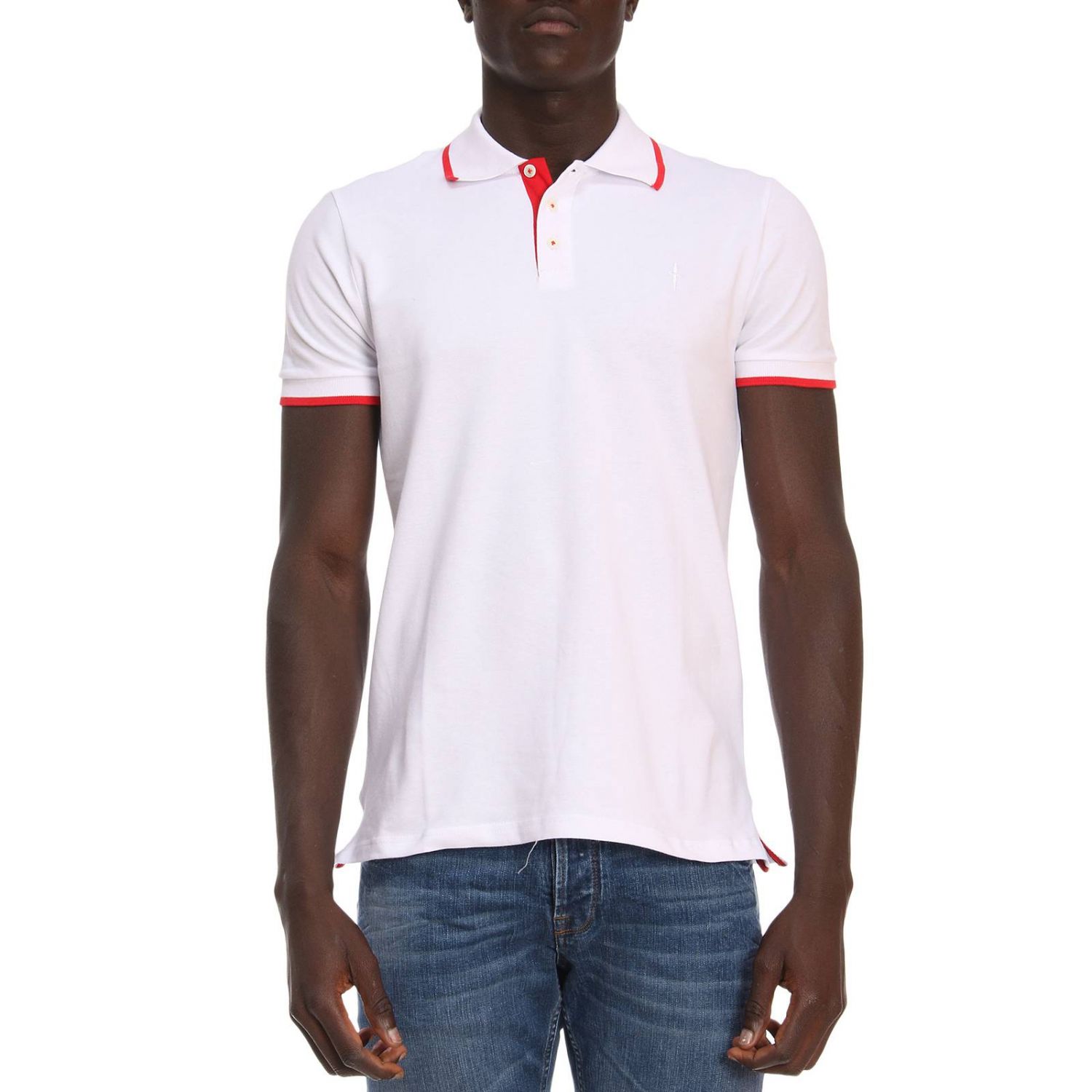 Paciotti 4Us Outlet: T-shirt men - White | T-Shirt Paciotti 4Us 1219 ...