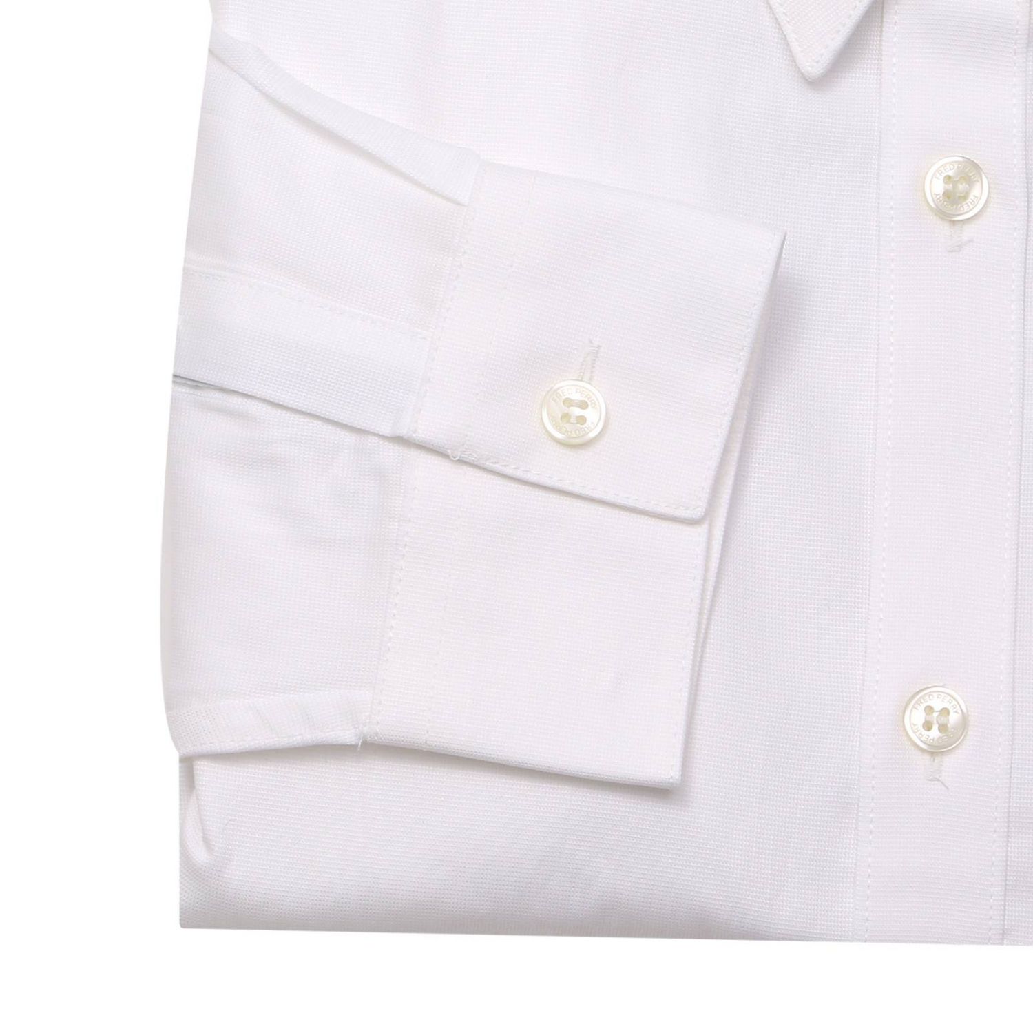 Fred Perry Outlet: Shirt men - White | Shirt Fred Perry M3523 GIGLIO.COM