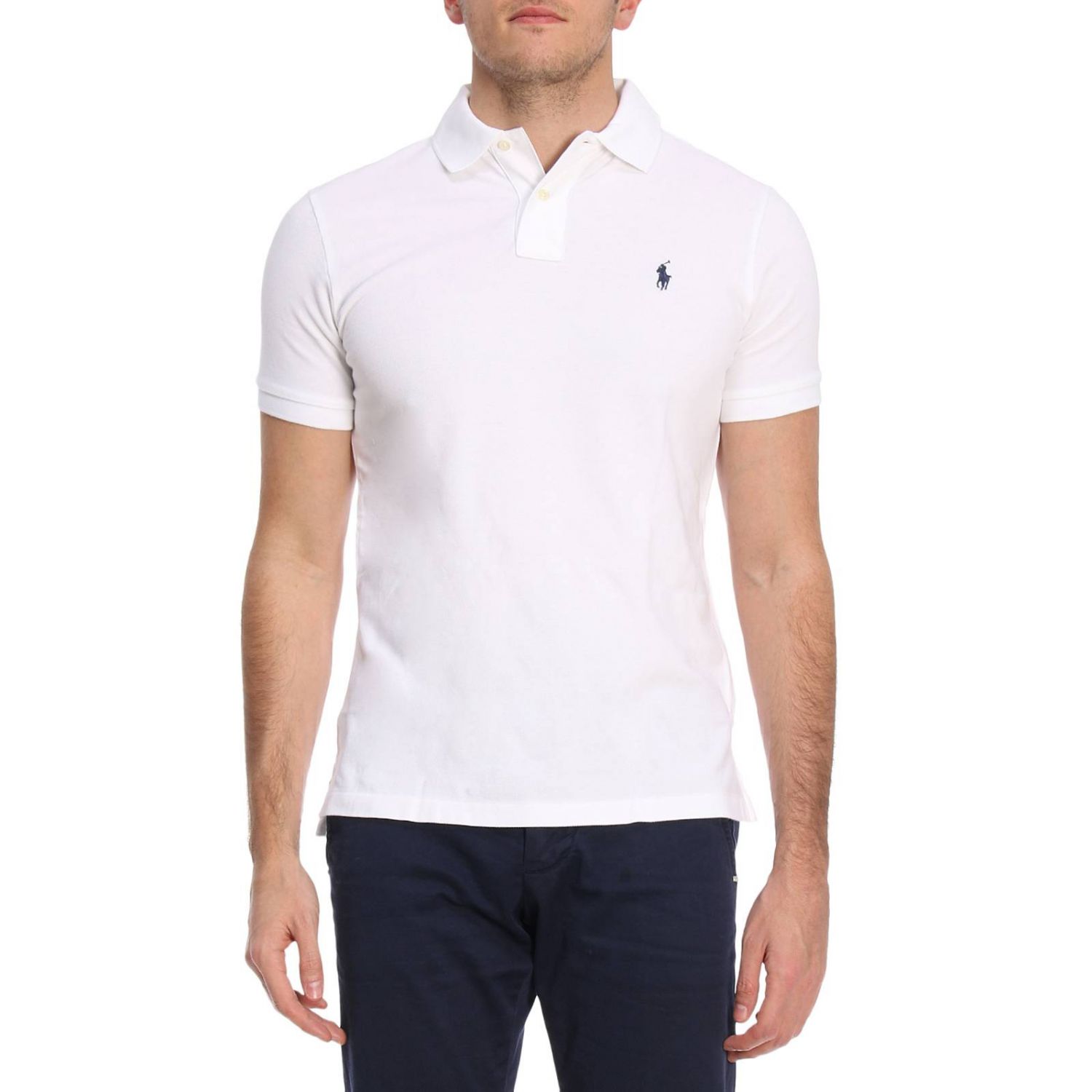 Polo Ralph Lauren Outlet: T-shirt men - White | T-Shirt Polo Ralph ...
