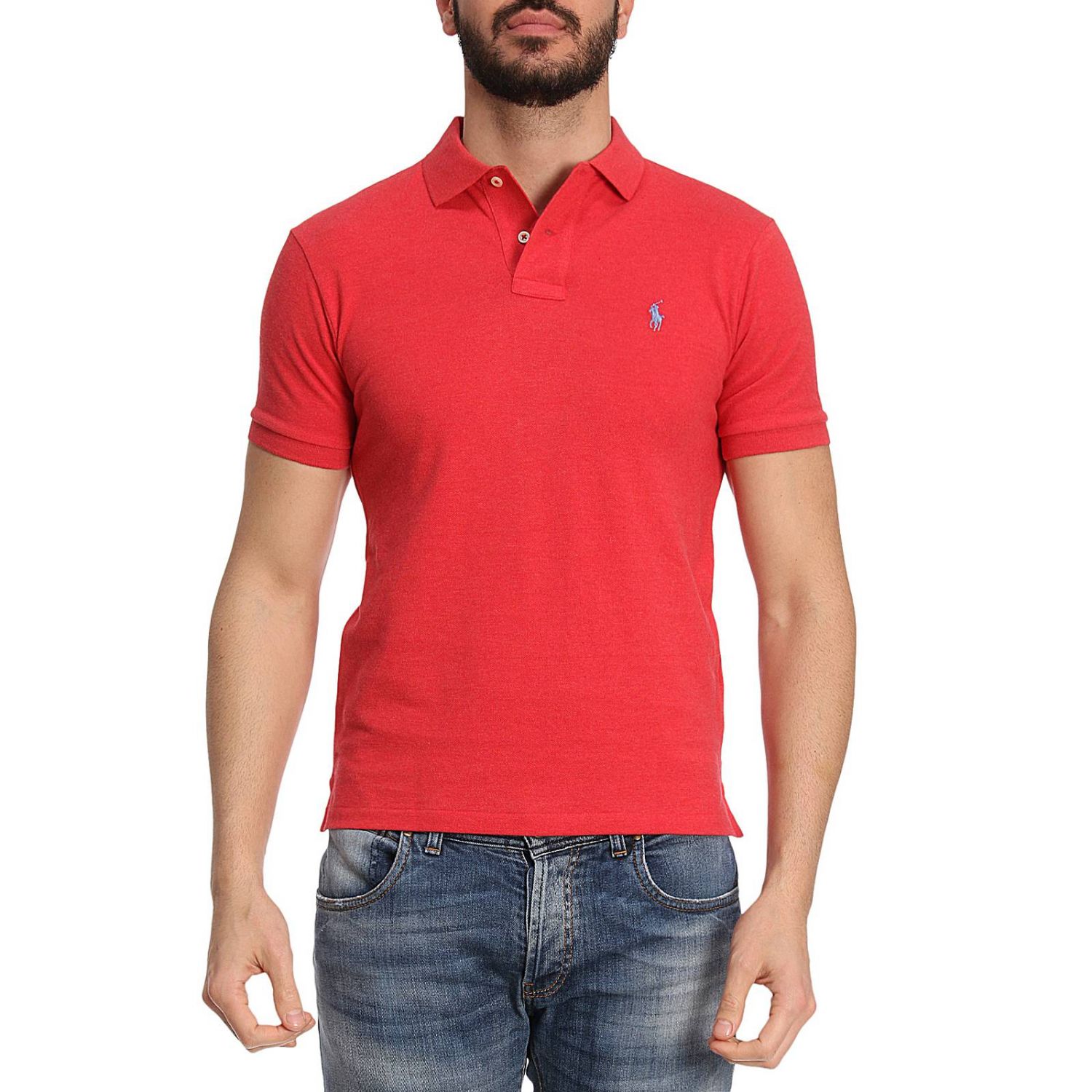 Polo Ralph Lauren Outlet: T-shirt men - Red | T-Shirt Polo Ralph Lauren ...