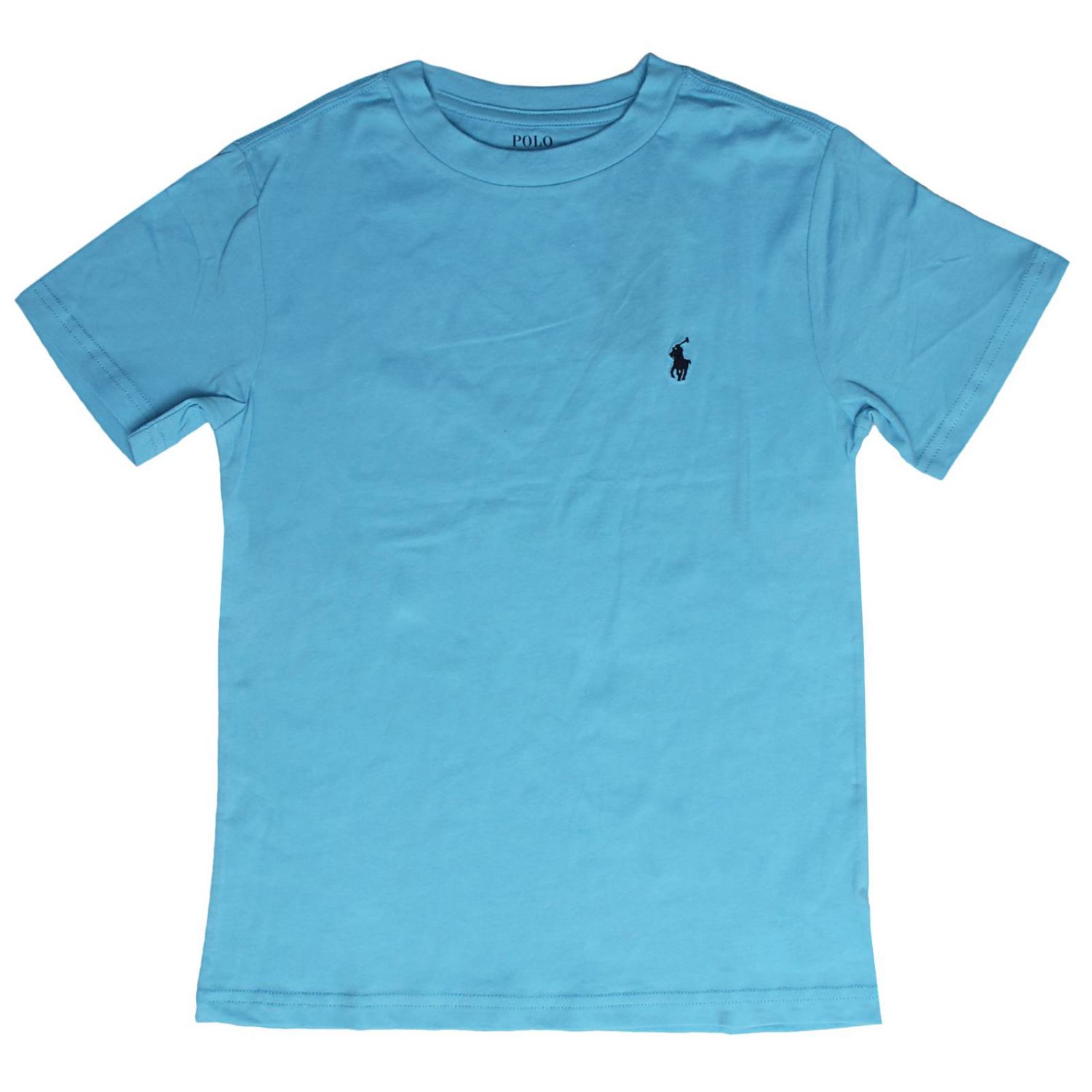 kids blue polo