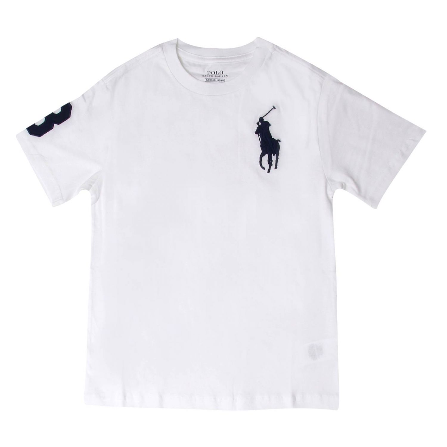 ralph lauren polo shirt with number 3