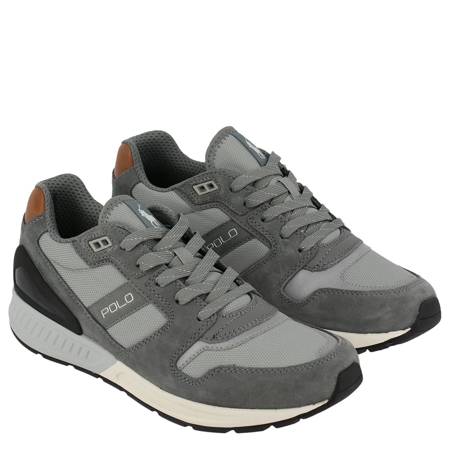 polo shoes gray
