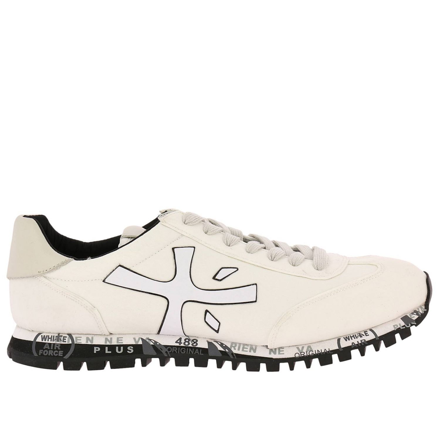 Premiata Outlet Zapatos hombre Zapatillas Premiata Hombre Blanco