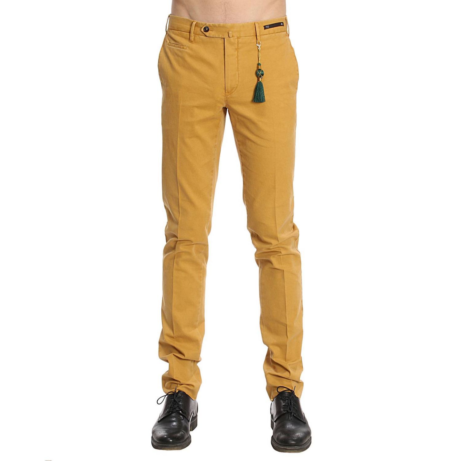 Pt Outlet: Pantalón hombre - Ocre | Pantalón Pt CPDLFMZR0SPR TU64 GIGLIO.COM