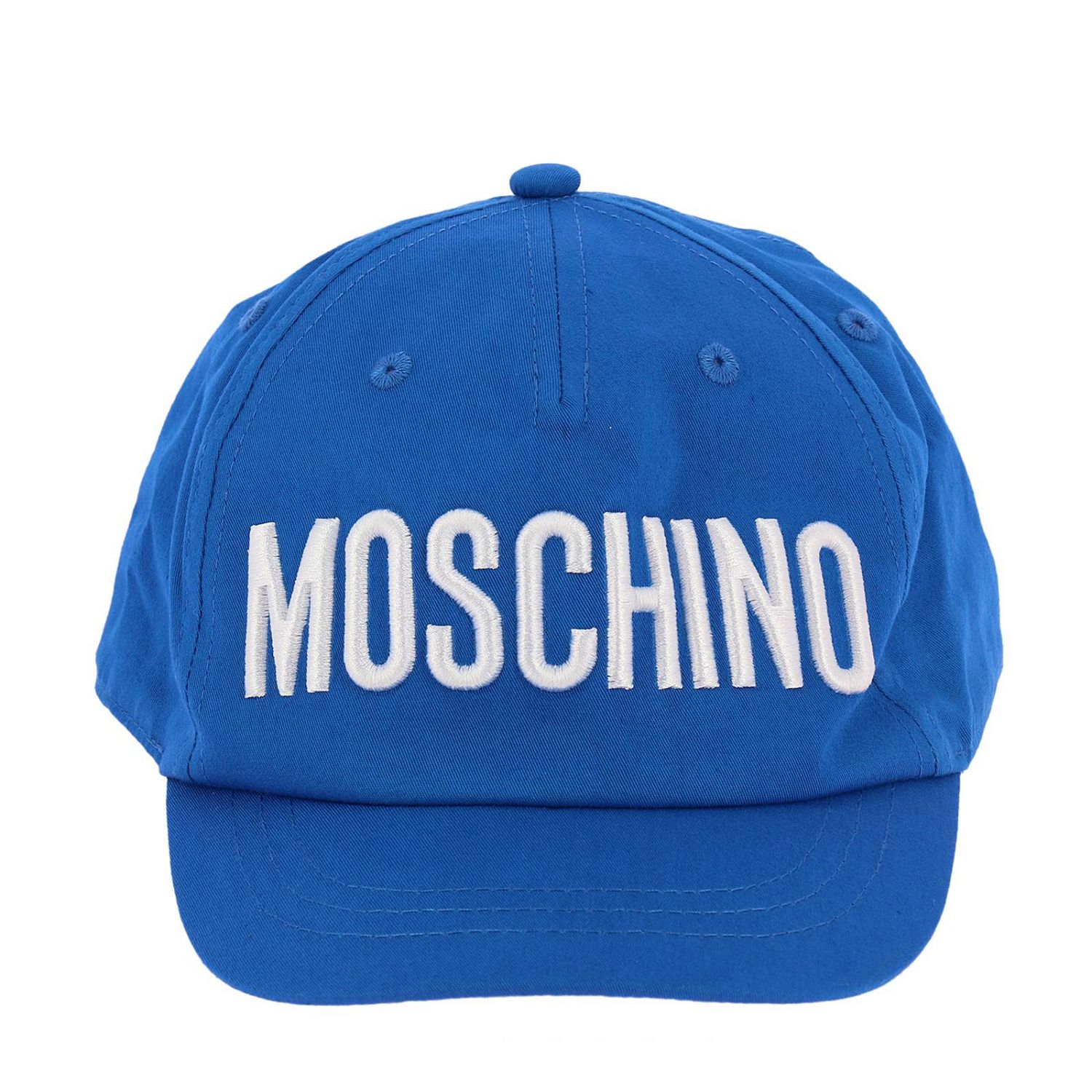 Moschino Kid Outlet: Hat kids - Royal Blue | Hat Moschino Kid HOX001 ...